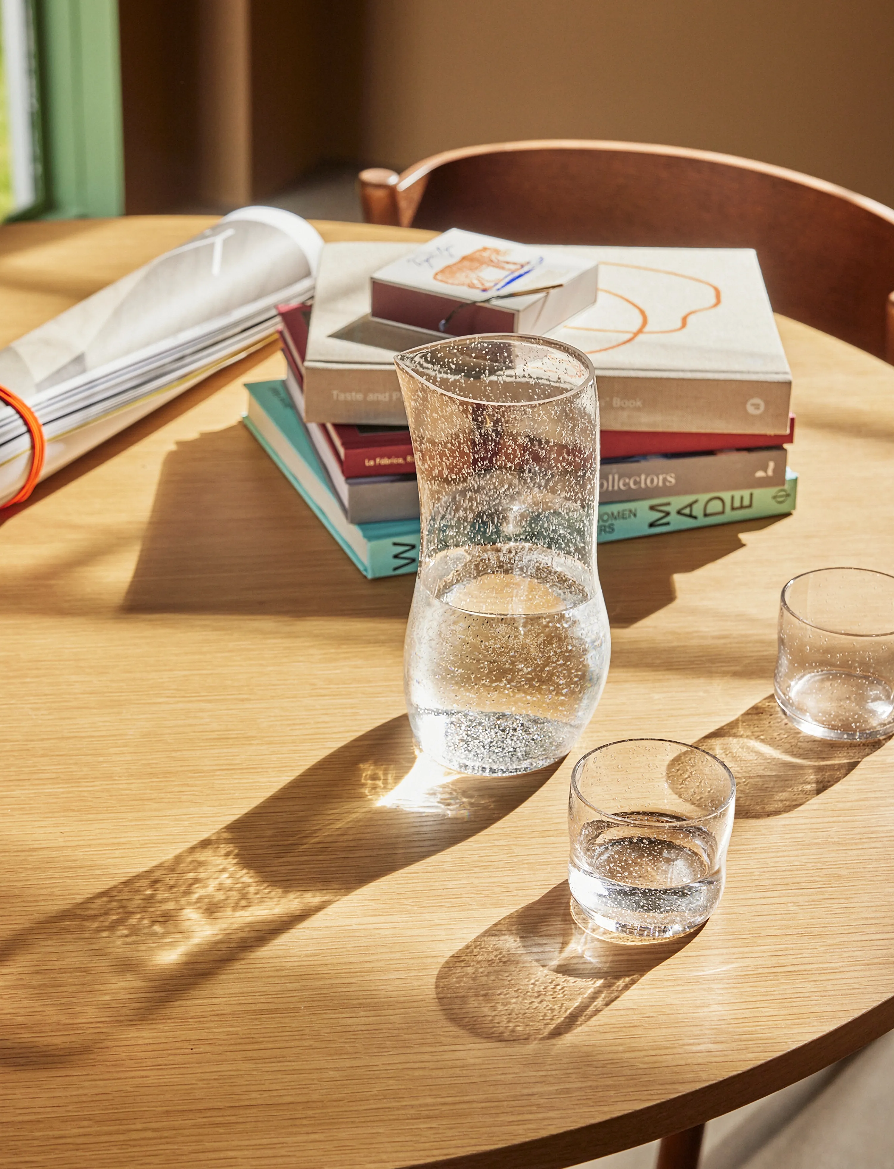 Hübsch Sui Jug Bubbles, 1.2 L, Jugs & Carafes, Nackt - Water Carafes Jugs, Homeware