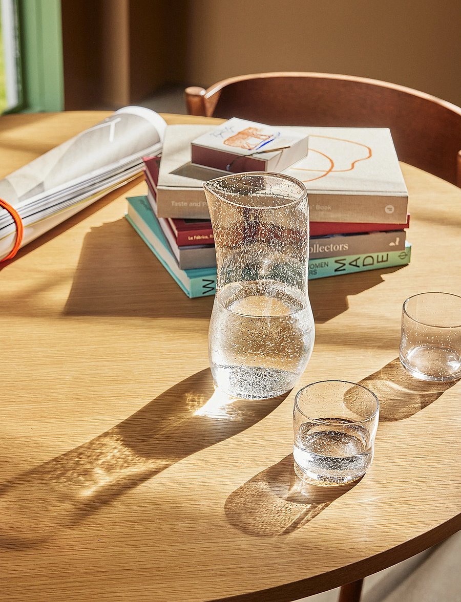 Hübsch - Sui Jug Bubbles - veekannud - clear - 0