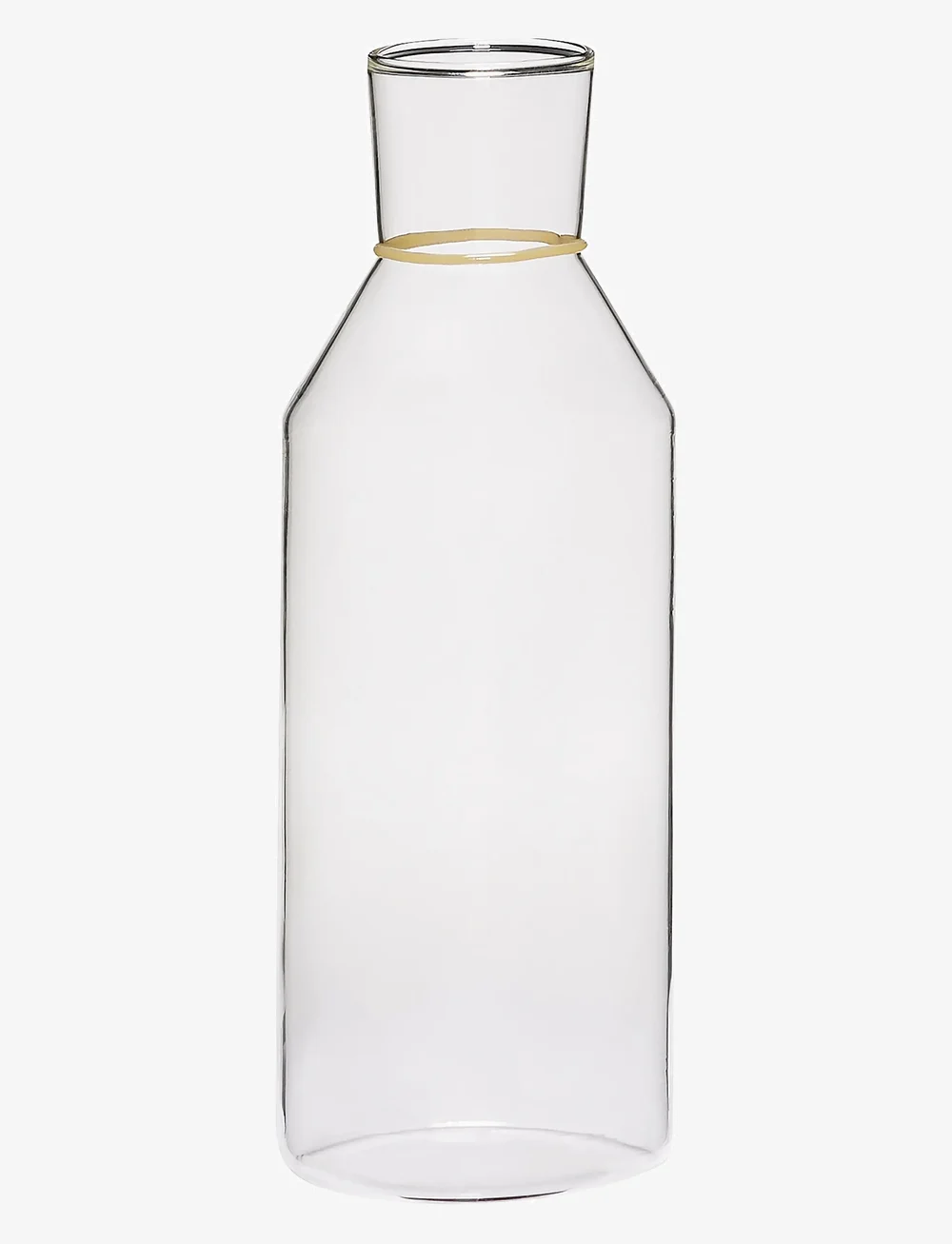 Hübsch - Orbit Jug - wasserkaraffen - clear,yellow - 0