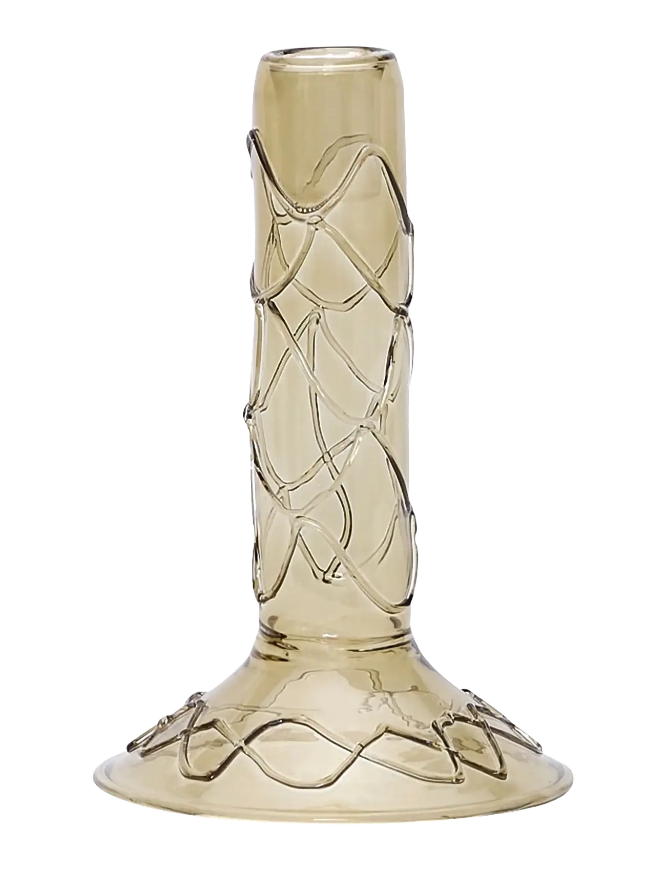 Hübsch Doodle Candleholder Olive - Skoða allt - OLIVE / khaki/green