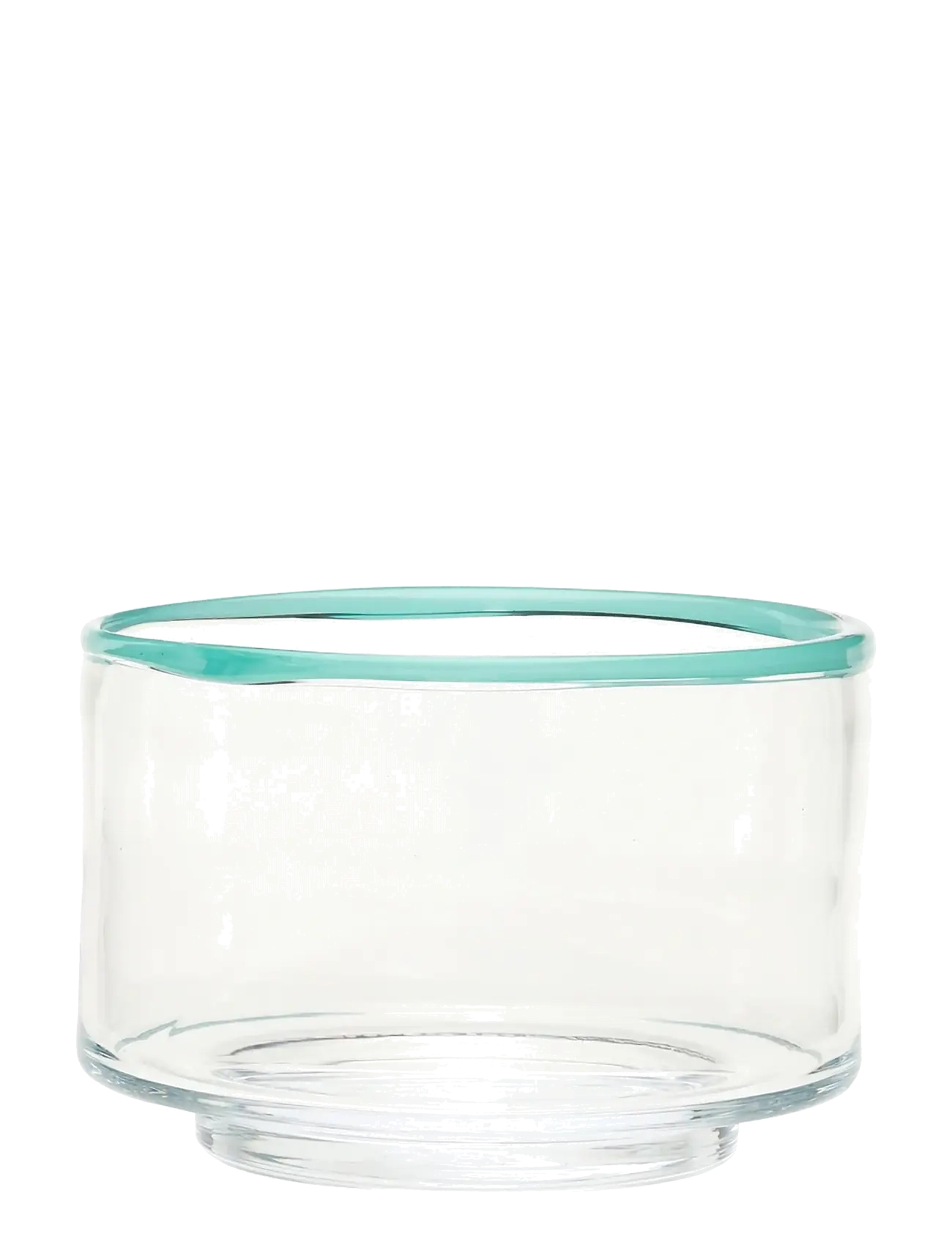 Hübsch Clea Bowl Medium - Schüsseln - CLEAR,GREEN / clear
