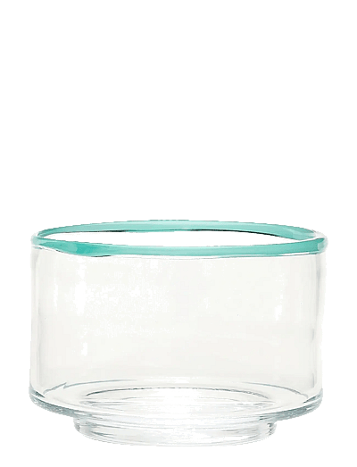 Hübsch Clea Bowl Medium - Astiat - CLEAR,GREEN / clear