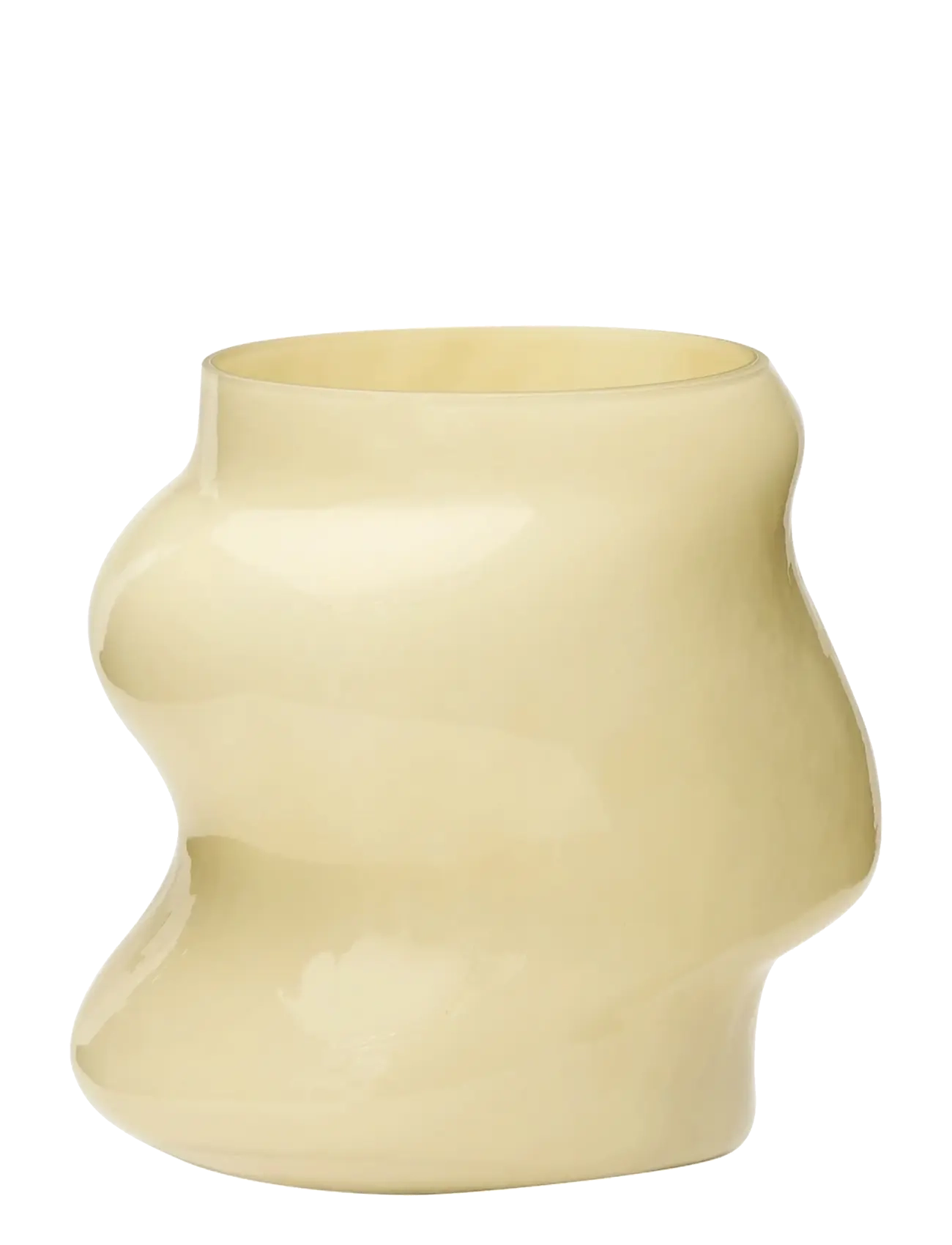 Hübsch Lote Vase Sand, Vase, Grå, Str: 21X15X20CM