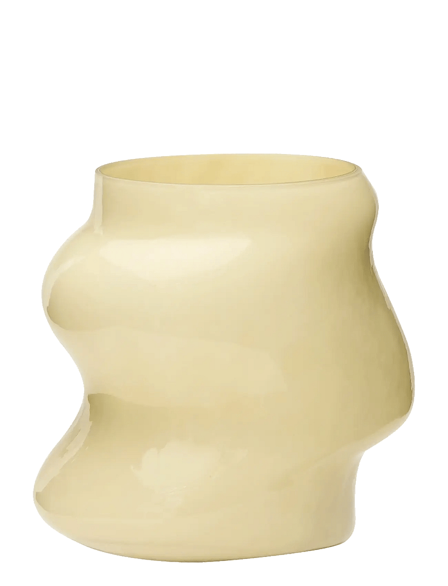 Hübsch - Lote Vase Sand - grey - 1