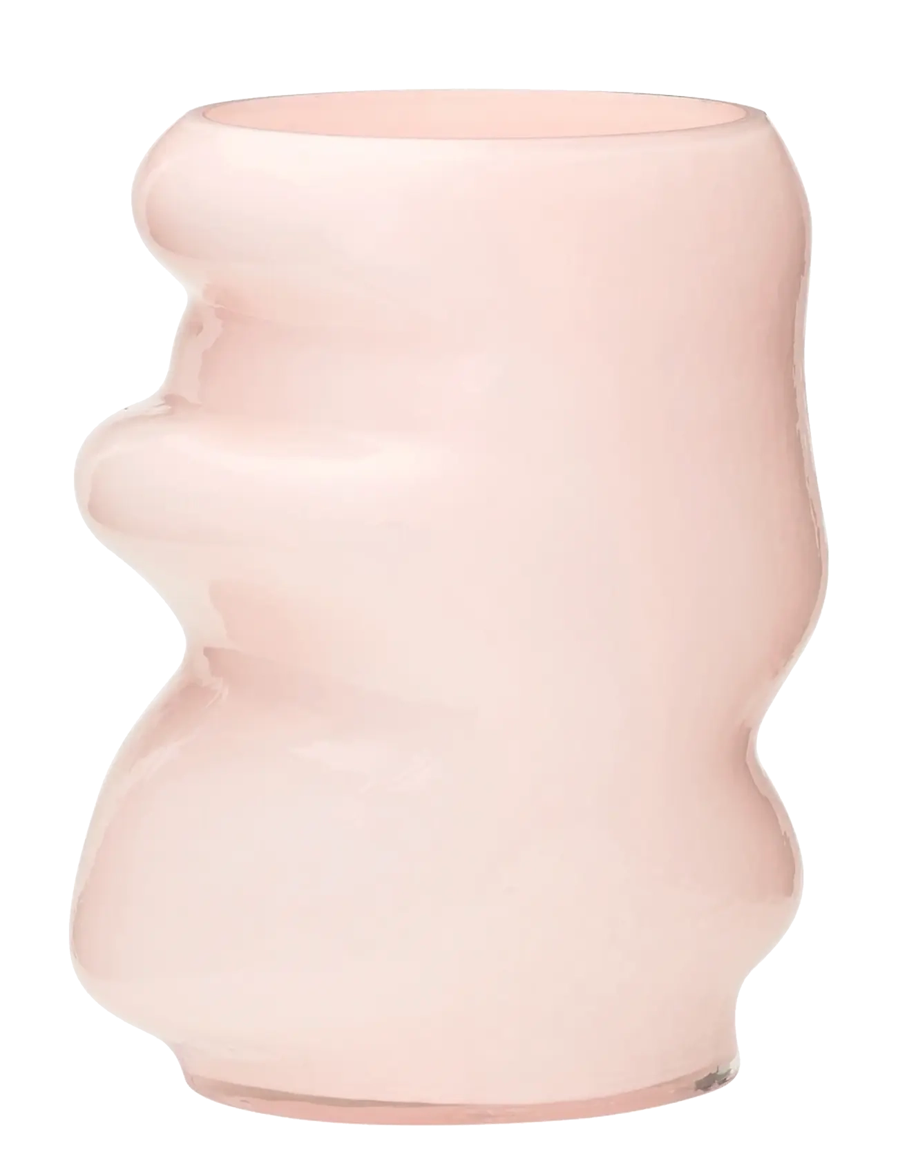 Hübsch Lote Vase Pink, Vase, Pink, Str: 20X16X25CM