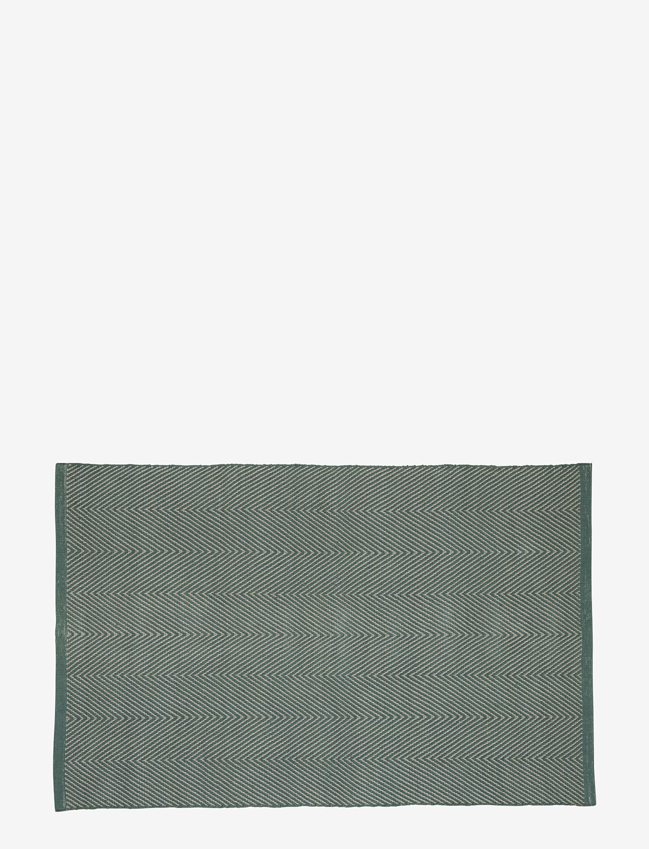 Hübsch Mellow Tæppe - Tæpper - GREEN / green