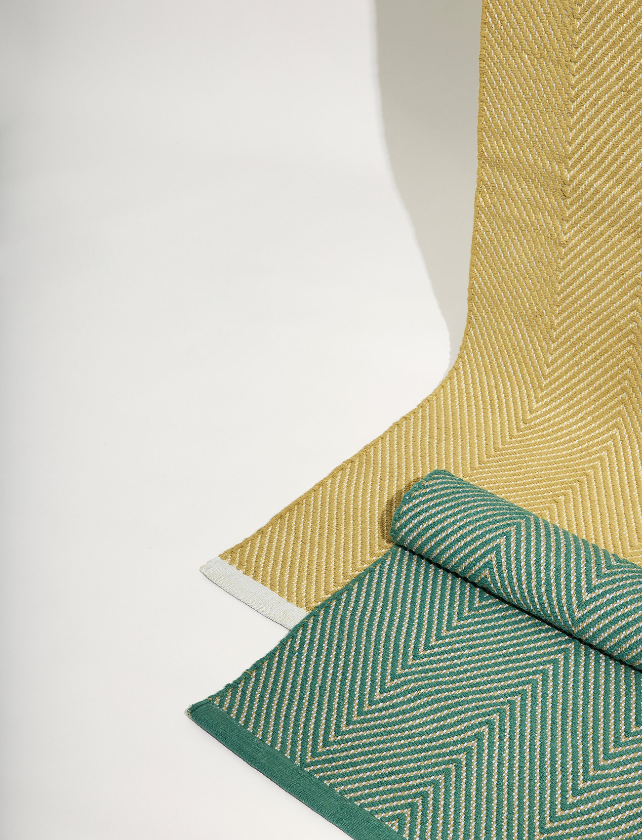 Hübsch - Mellow Rug - andere teppiche - green - 3