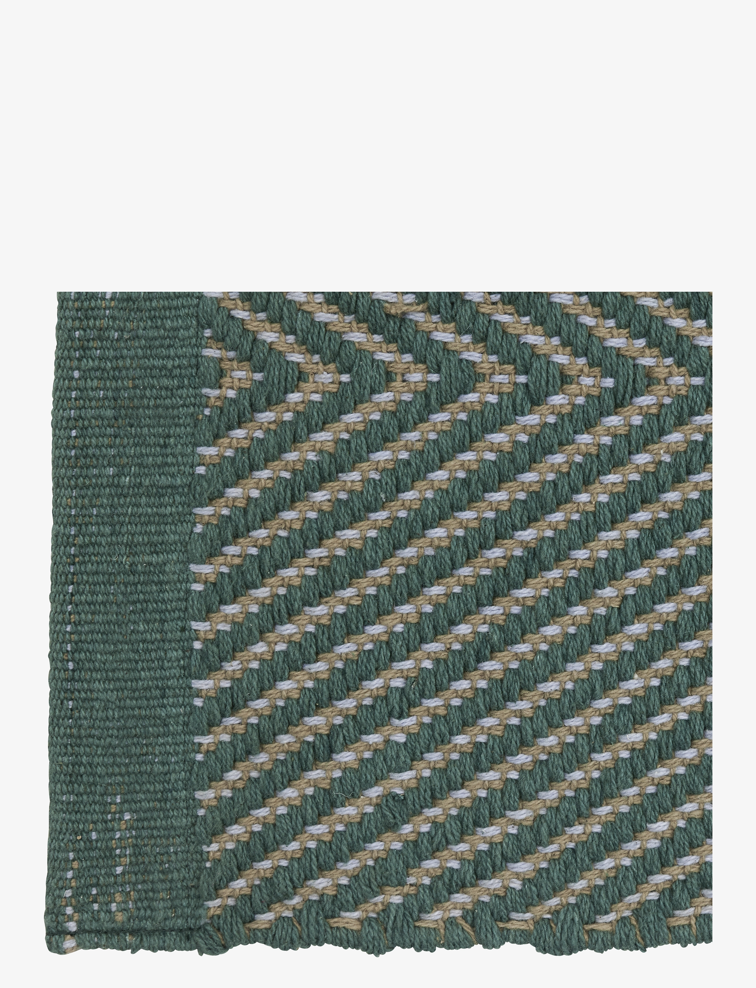 Hübsch - Mellow Rug - andere teppiche - green - 2
