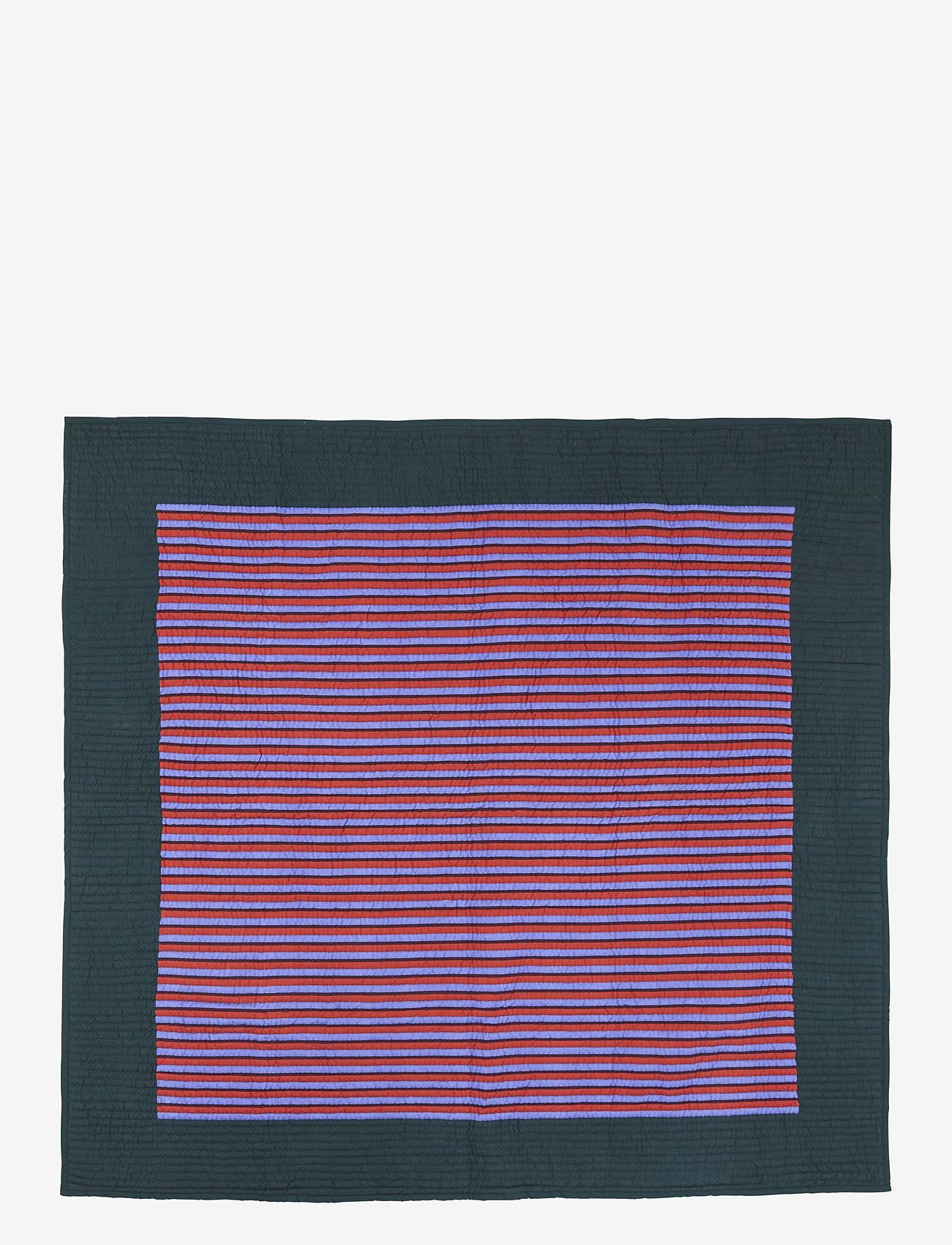 Hübsch - Twist Bedspread - sängtextilier - multi-colored - 0