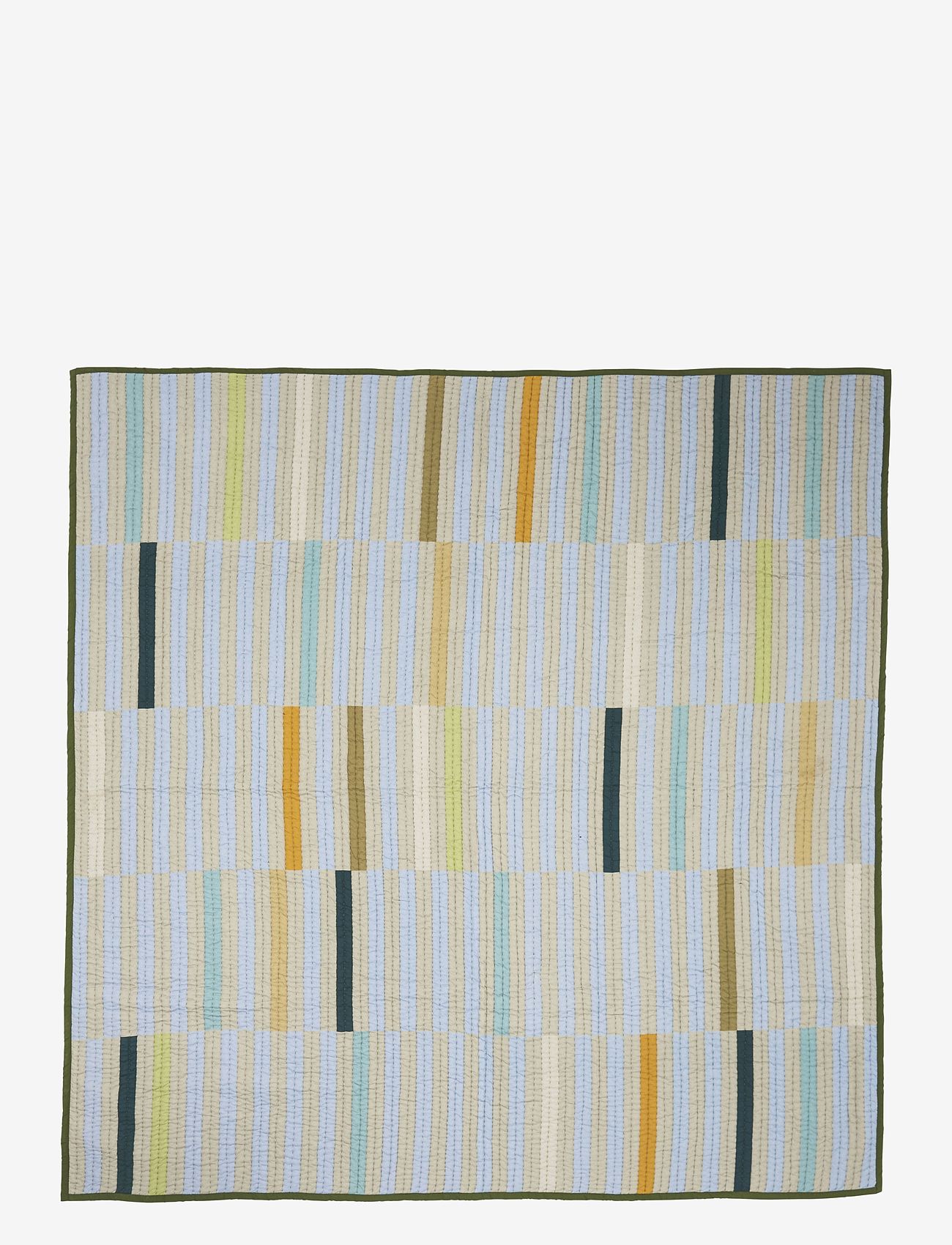 Hübsch - Twist Sengetæppe - sengetæpper - multi-colored - 1