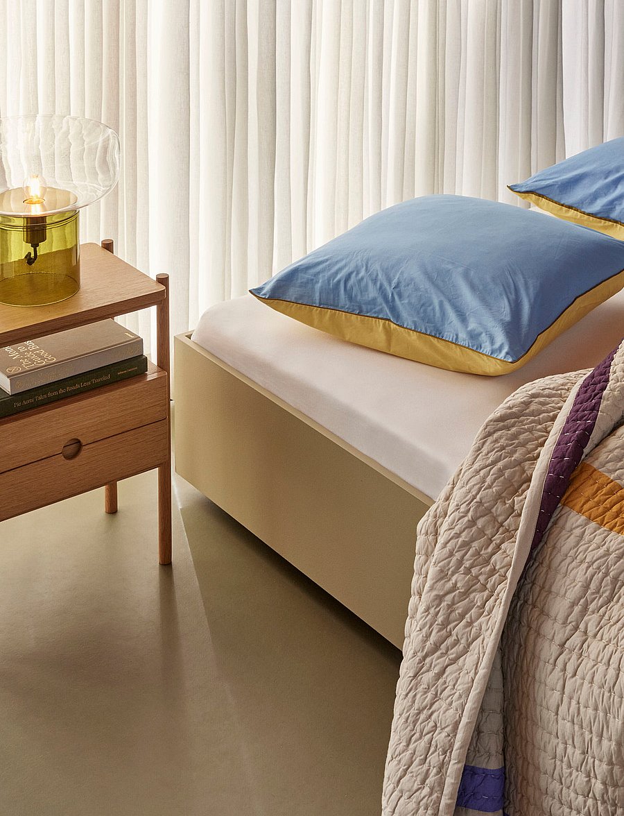 Hübsch - Twist Bedspread - tagesdecken - multi - 4