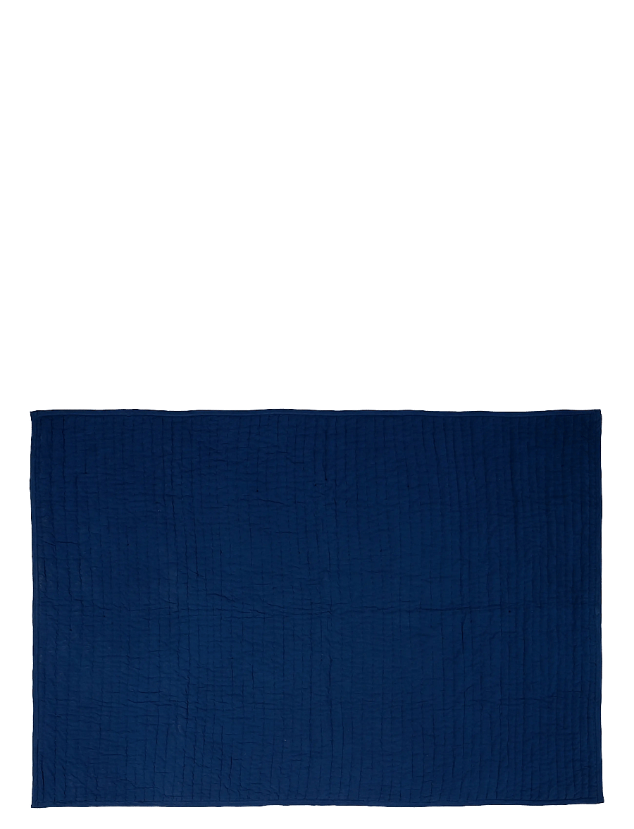 Hübsch - Pavilion Plaid Block Blue/Multicolour - decken - blue,dark green - 2