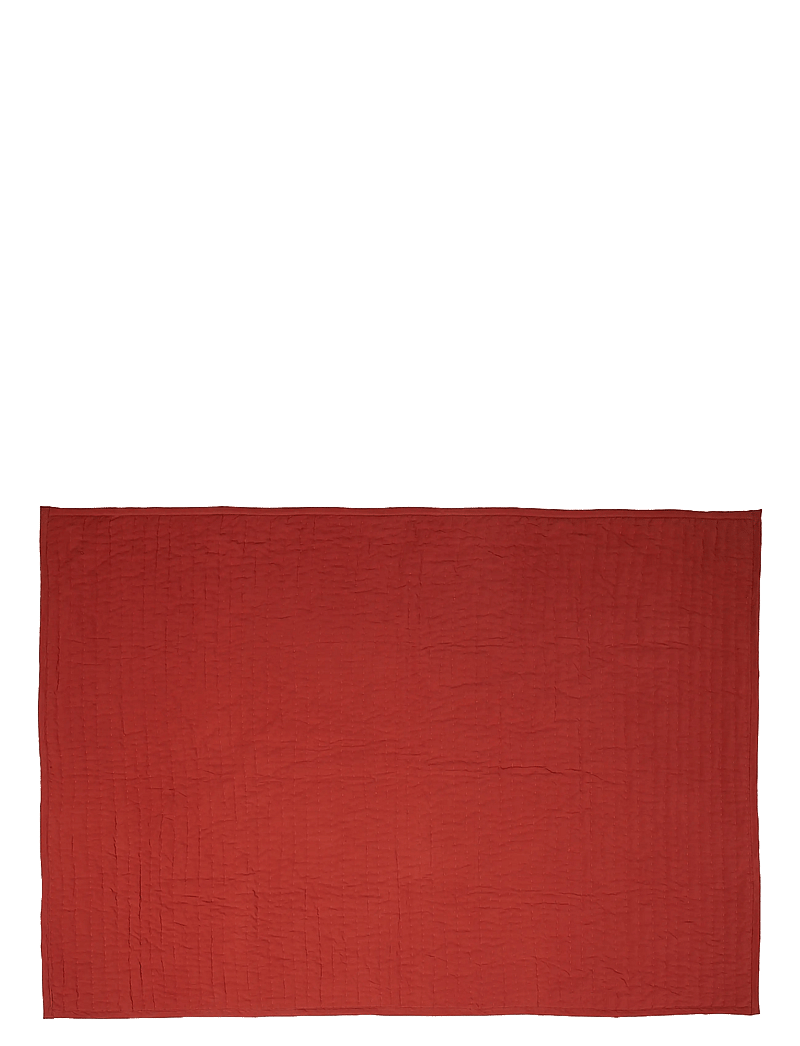 Hübsch - Pavilion Plaid Block Coral/Multicolour - decken - orange - 1