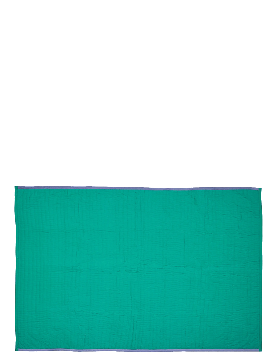 Hübsch - Tento Plaid Green - decken - blue,green - 2