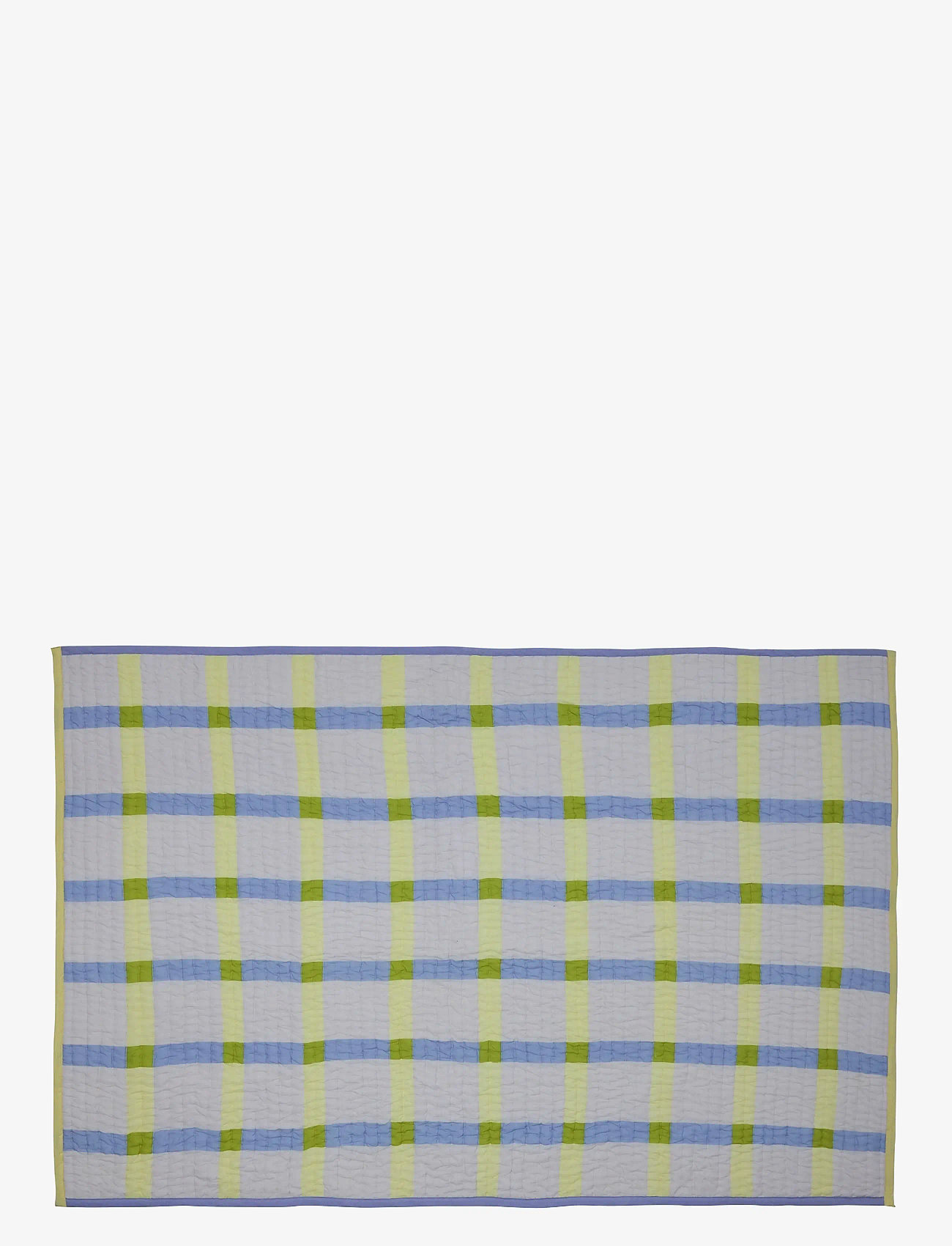 Hübsch - Tento Plaid Yellow - grey,yellow - 1