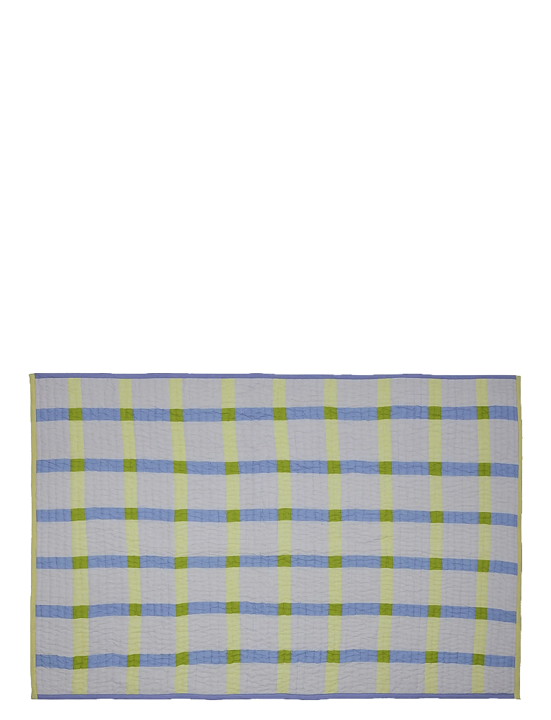 Hübsch - Tento Plaid Yellow - grey,yellow - 1
