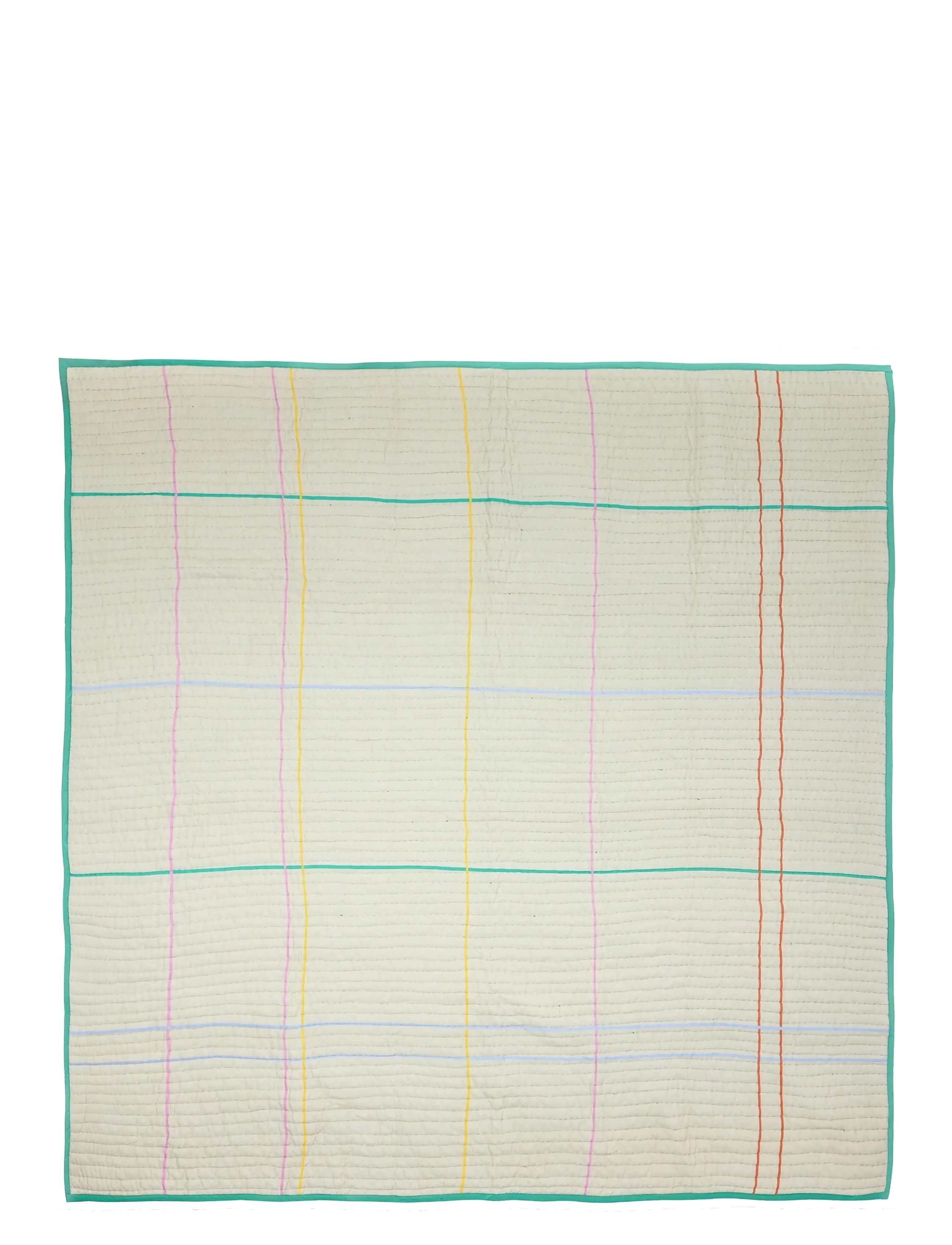 Hübsch Sen Bedspread Sand, Sengetæppe, Beige, Str: 260X260CM