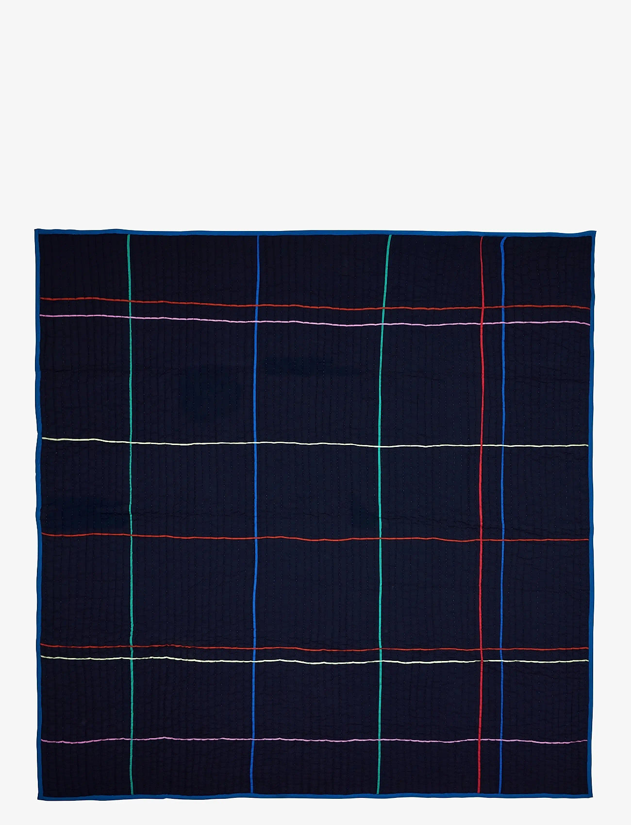 Hübsch - Sen Bedspread Dark blue - dark blue - 1
