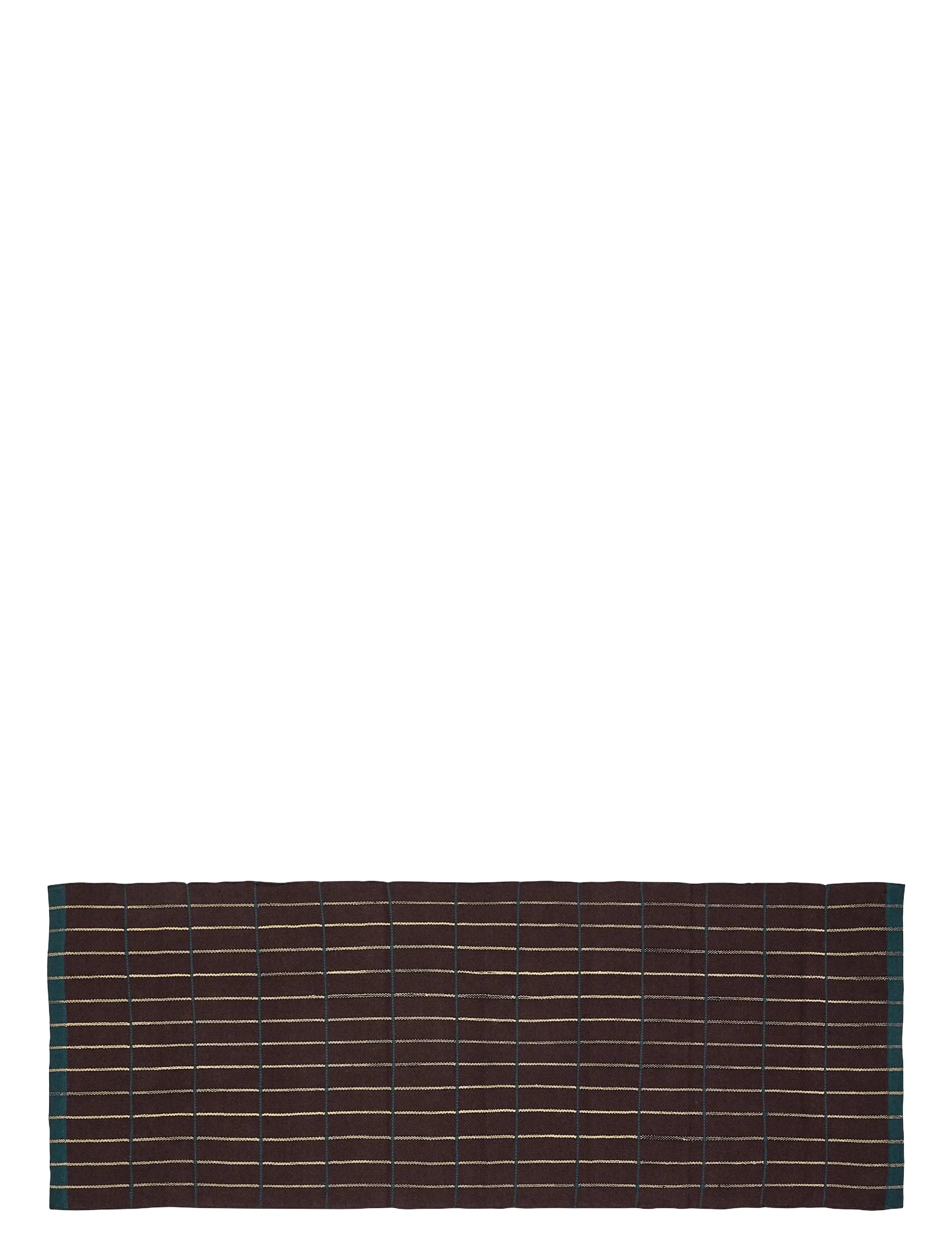 Hübsch Cottage Runner Brown, Løber til entreen, Brun, Str: 80X200CM