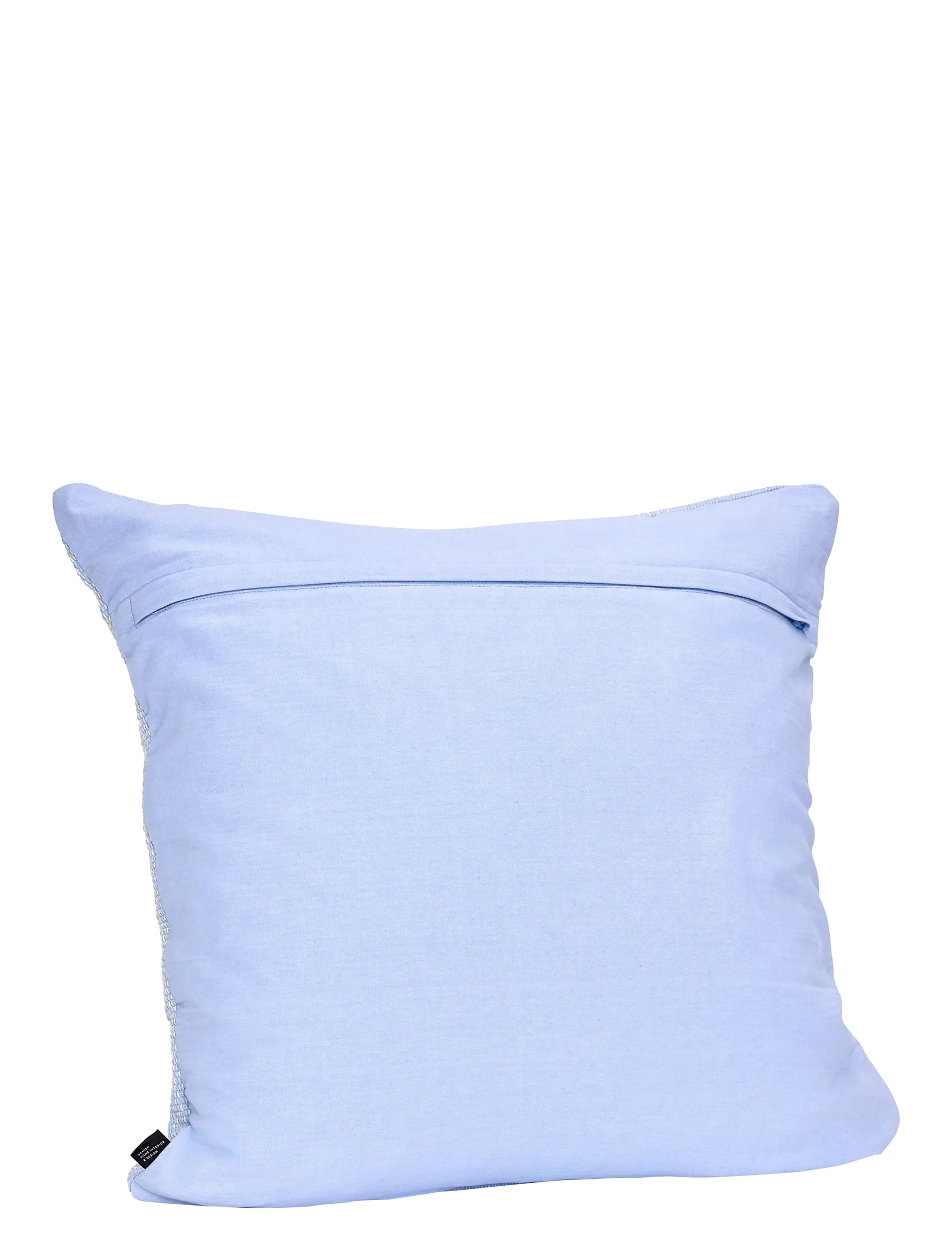 Hübsch - Morph Cushion Light blue - light blue,yellow - 2