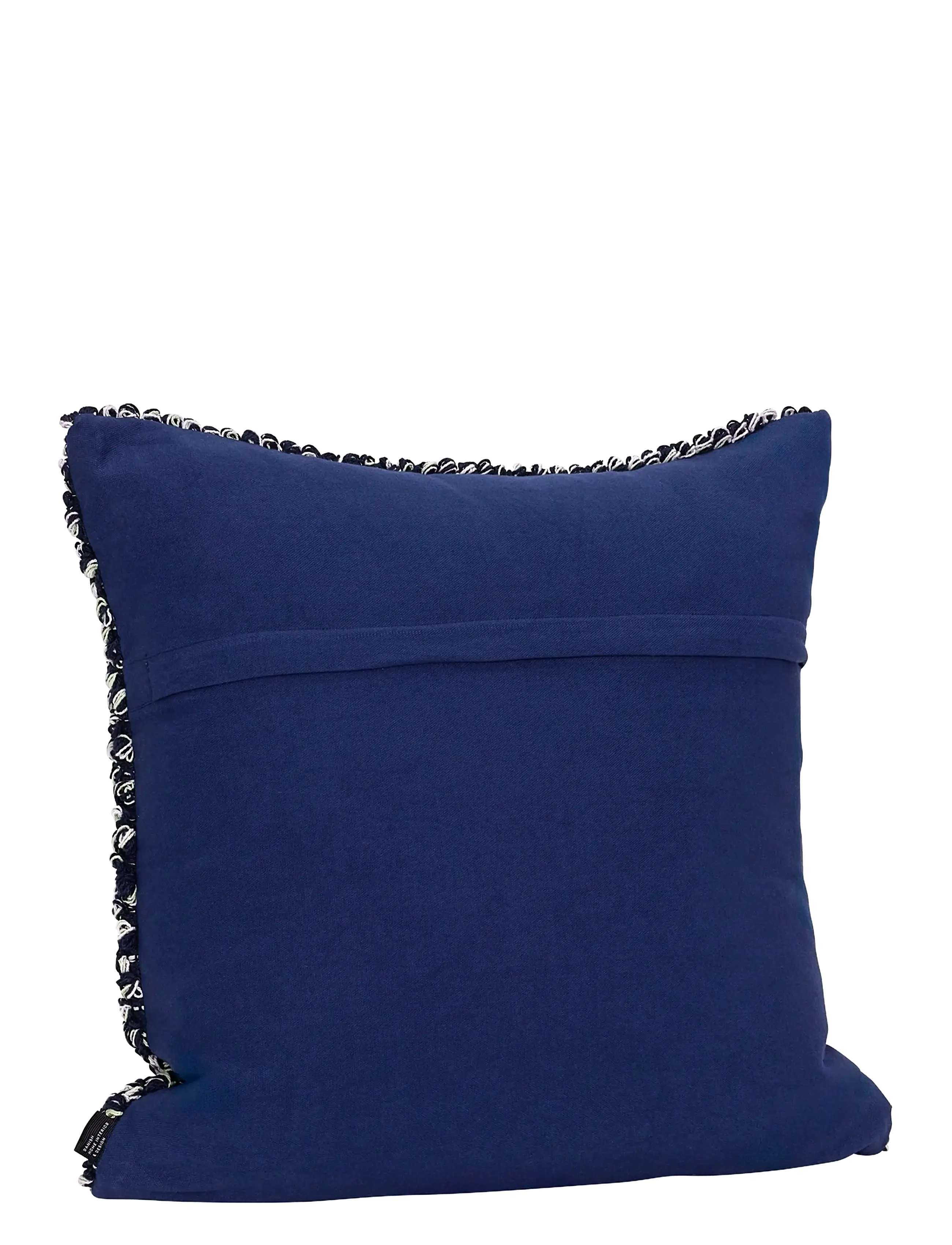Hübsch - Blend  Cushion Dark blue - dark blue - 2