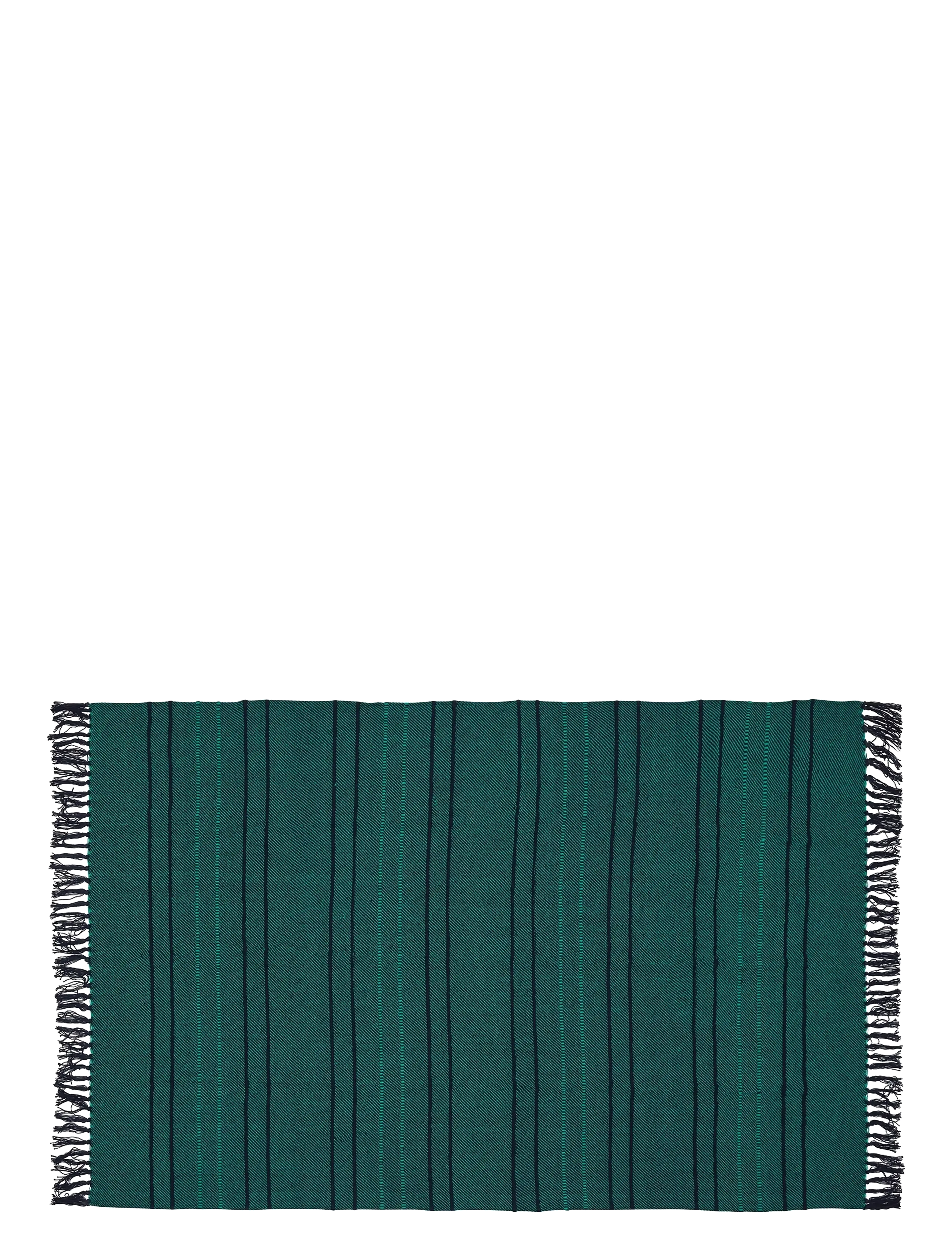 Hübsch Tap Plaid Green, Tæppe og plaid, Grøn, Str: 140X200CM