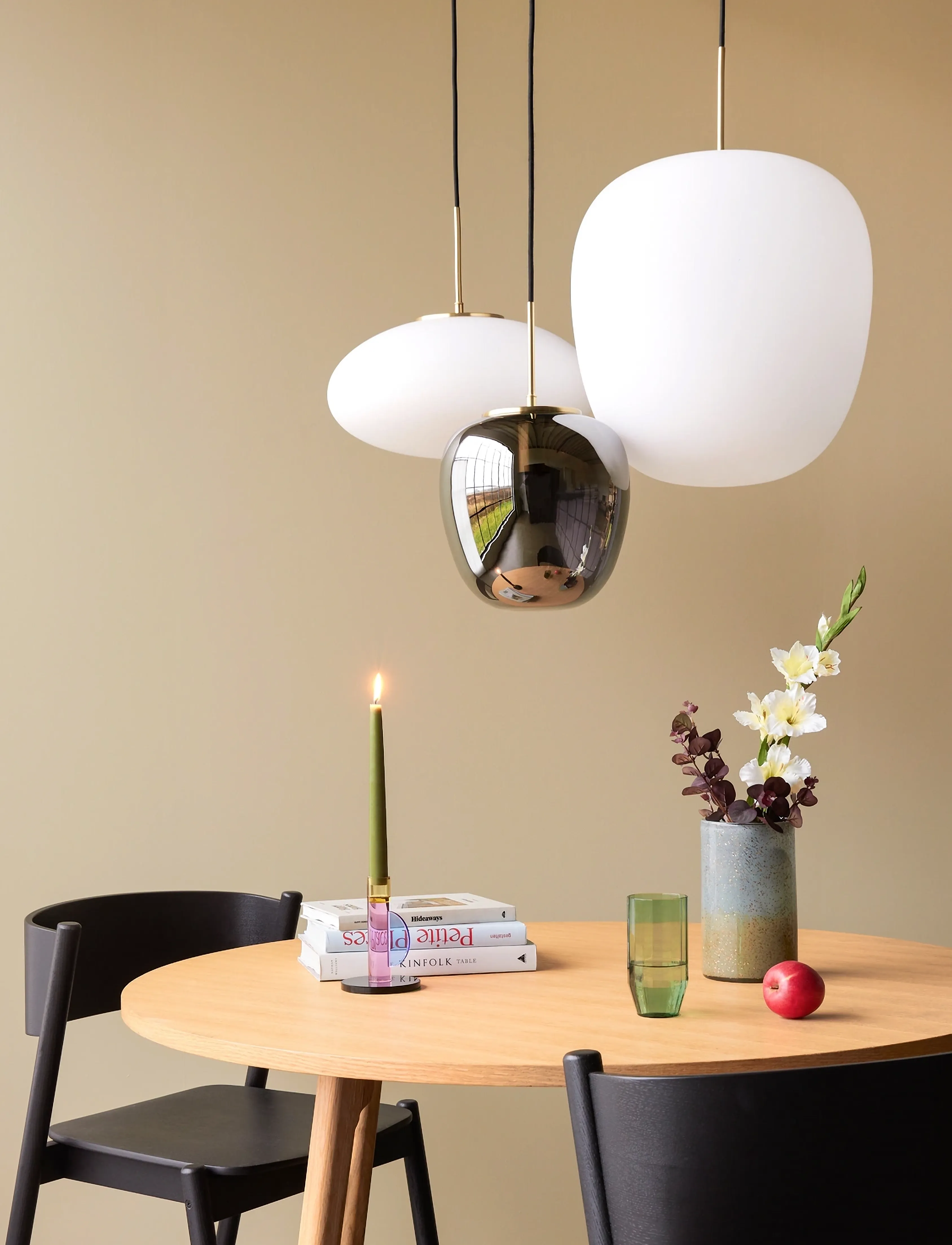 Hübsch - Ground Dining Table Round Natural - matbord - natural - 2