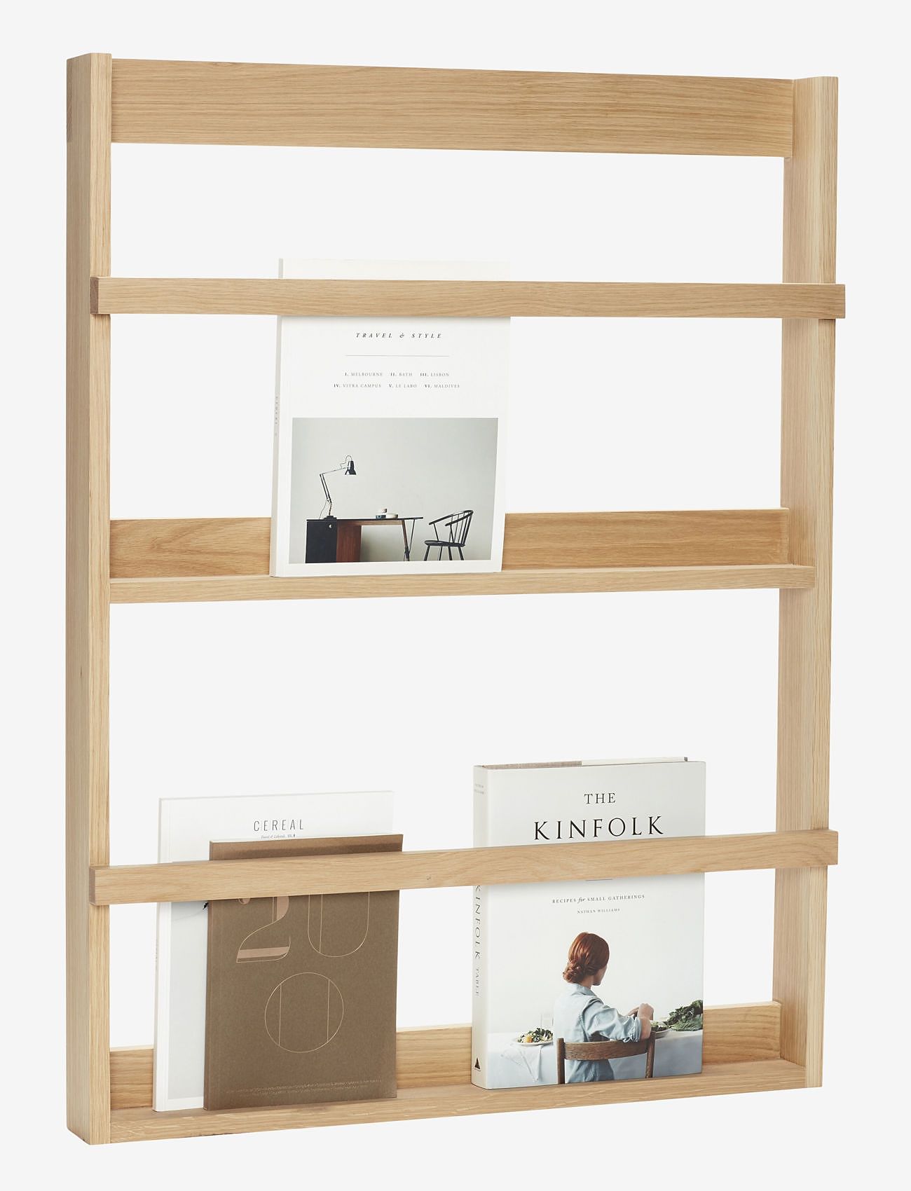 Hübsch - Display Wall Shelf Large Natural - natural - 1