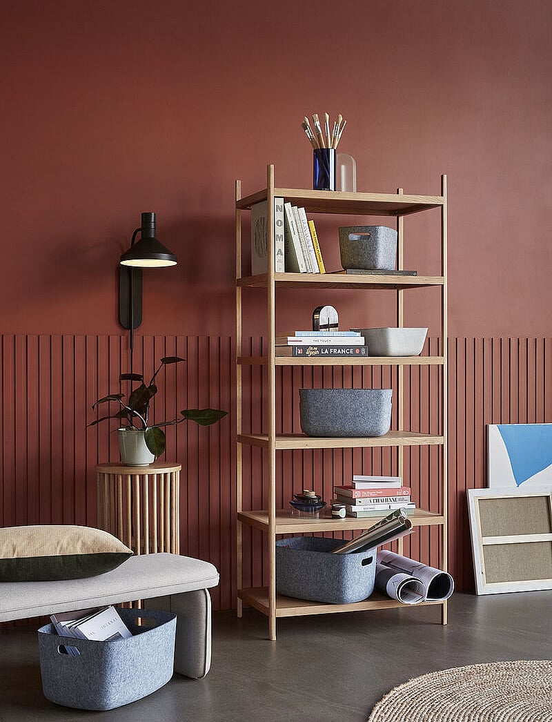 Hübsch - Library Shelf Unit Large Natural - köp efter pris - natural - 1