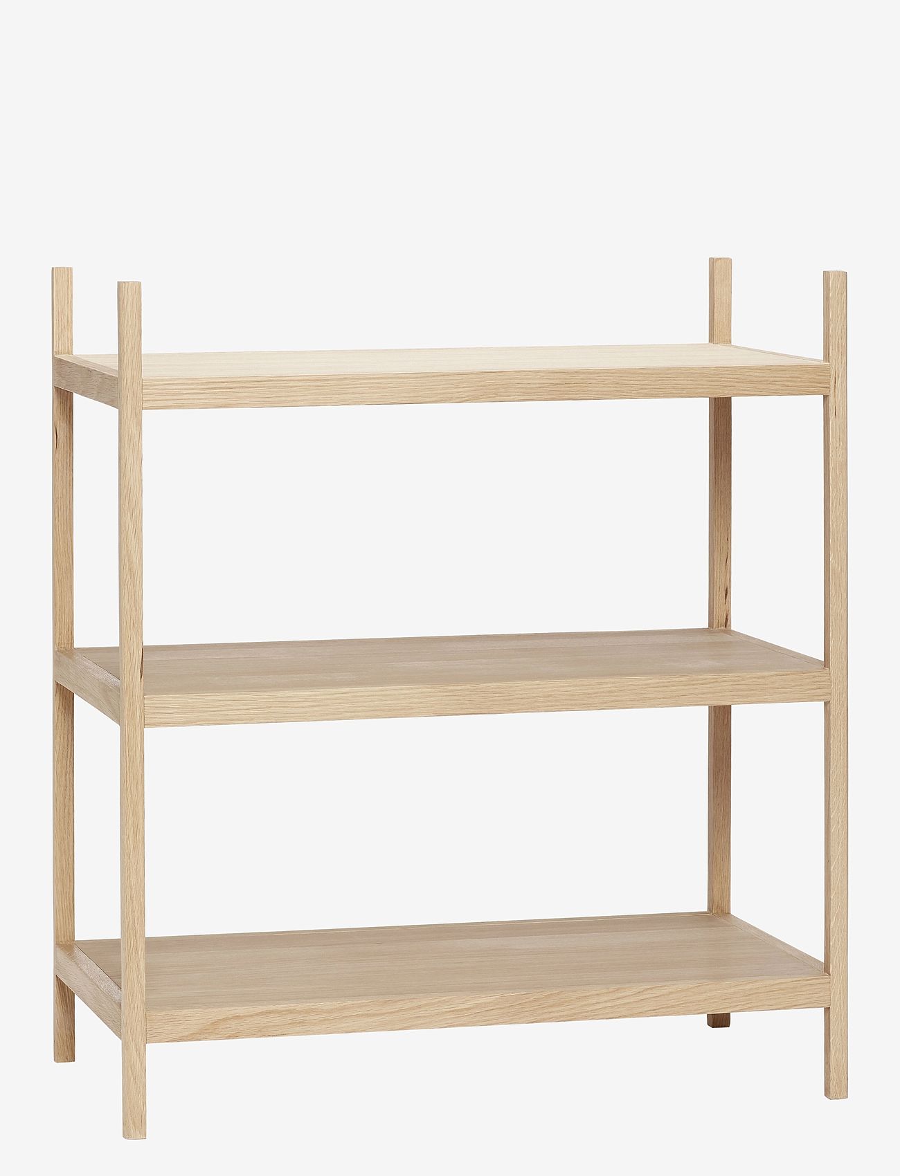 Hübsch - Library Shelf Unit Small Natural - storage & shelves - natural - 1