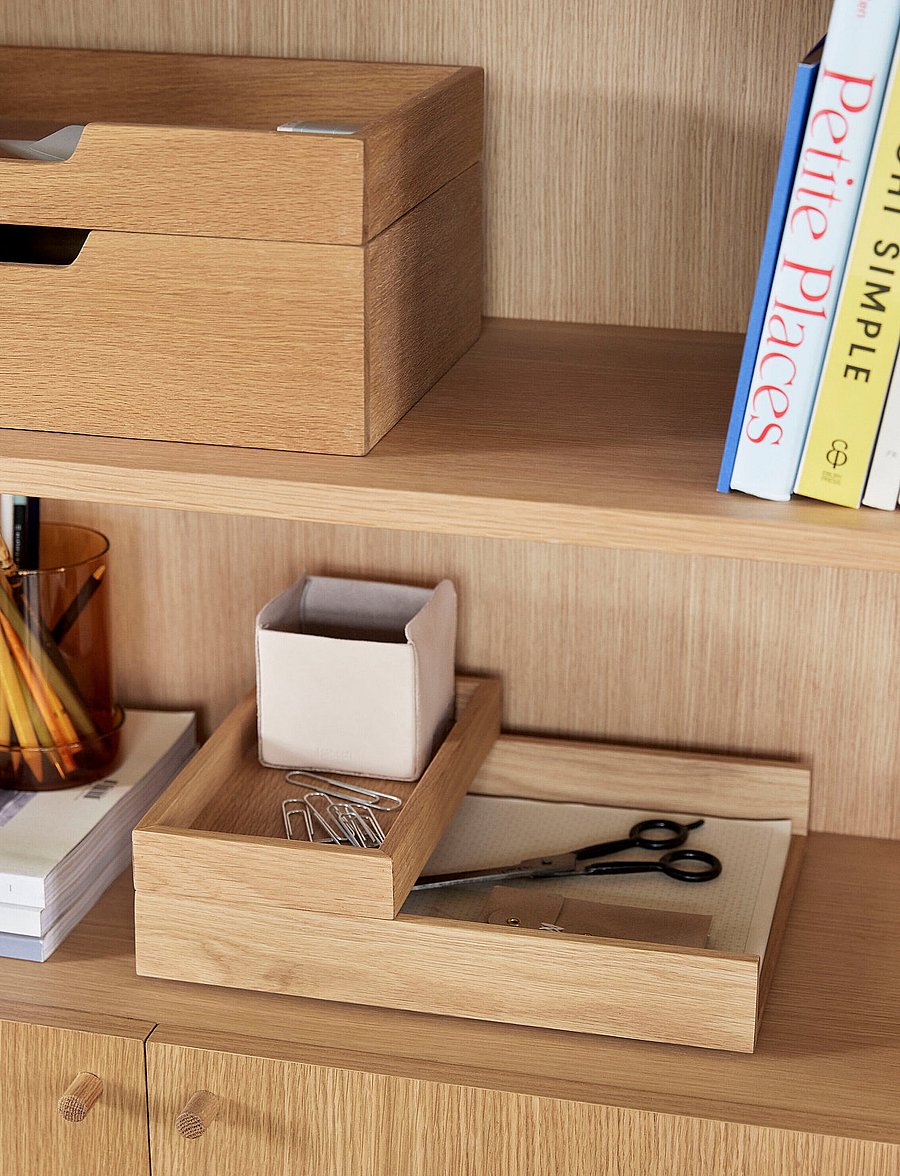 Hübsch - Note Storage Box - aufbewahrungsboxen - nature - 2