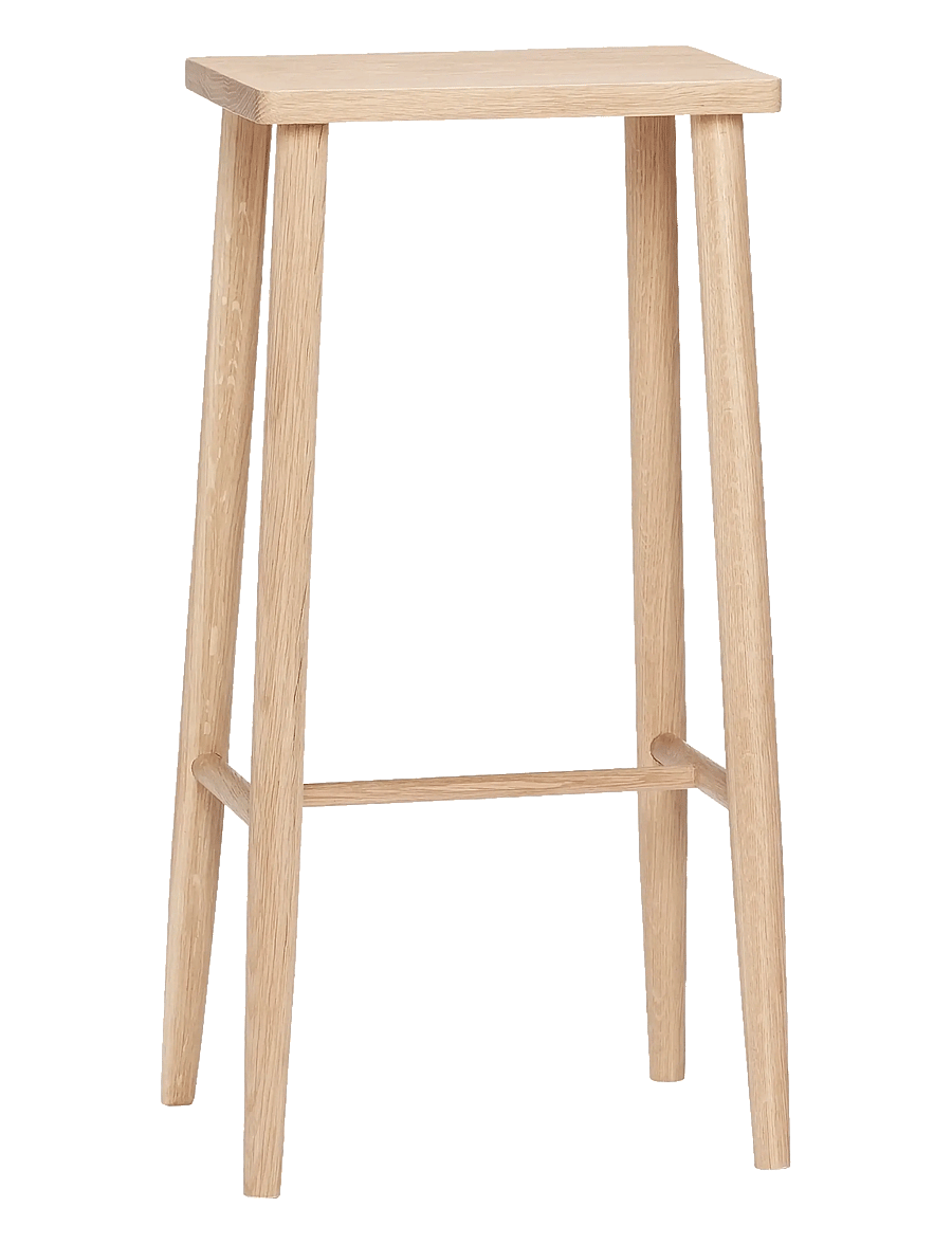 Hübsch - Folk Stool - baaritoolid - natural - 1