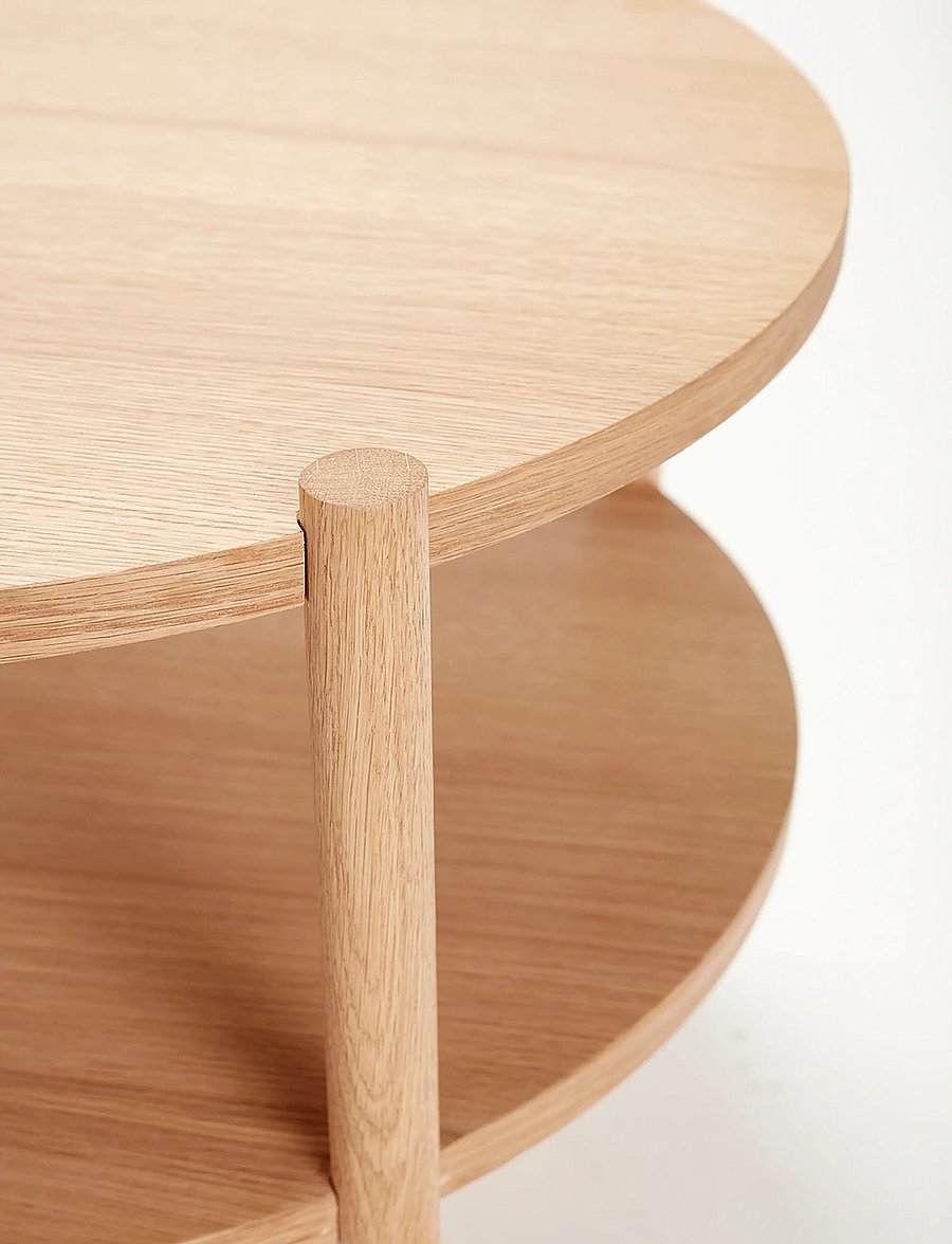 Hübsch - Acorn Coffee Table - kohvilauad - natural - 4