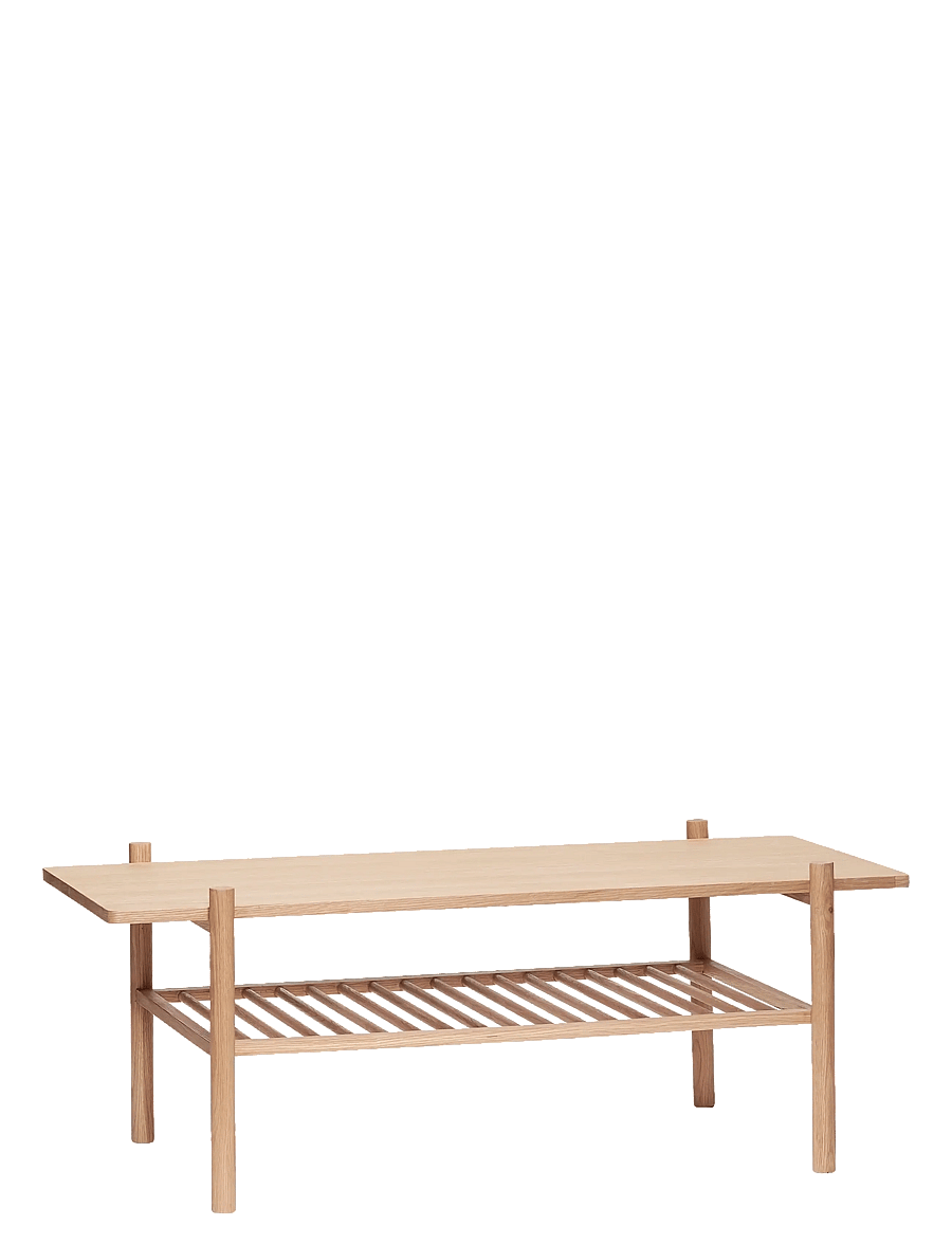 Hübsch - Acorn Coffee Table Square Natural - couchtische - natural - 1