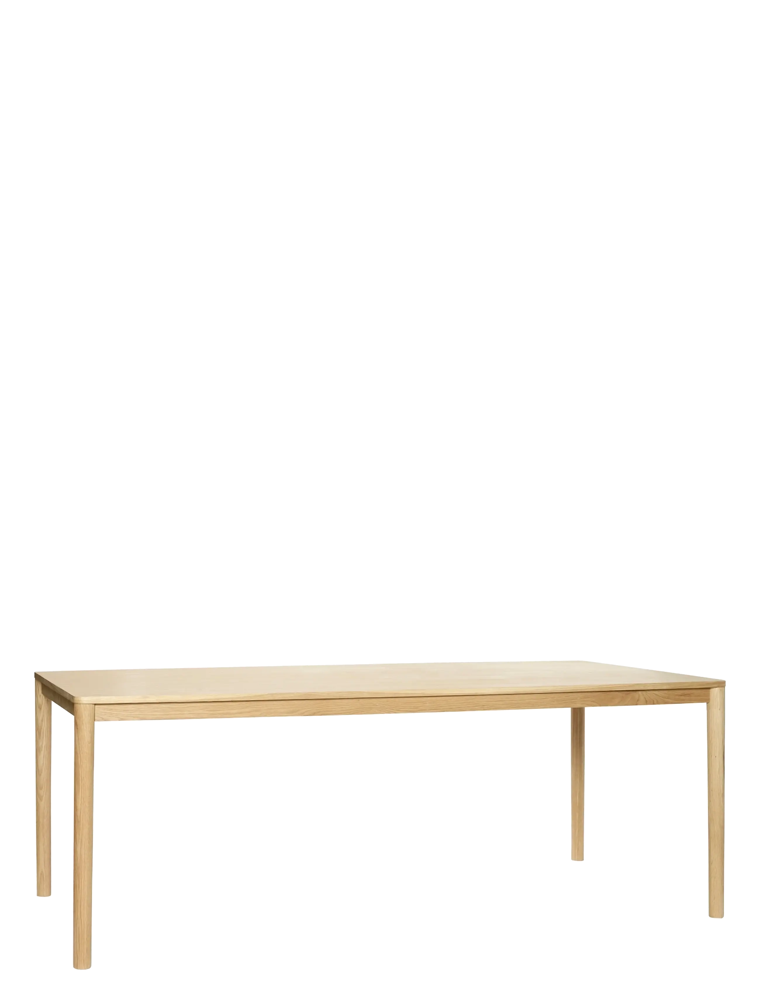 Hübsch Ground Dining Table Square Natural, Spisebord, Str: ONE SIZE