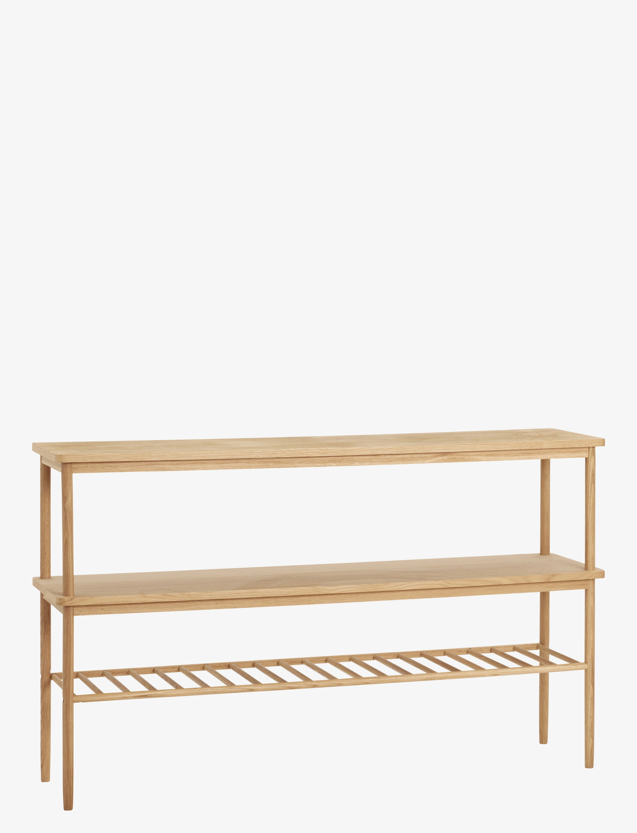 Hübsch Acorn Console Table Natural, Sidebord og lille bord, Beige, Str: ONE SIZE