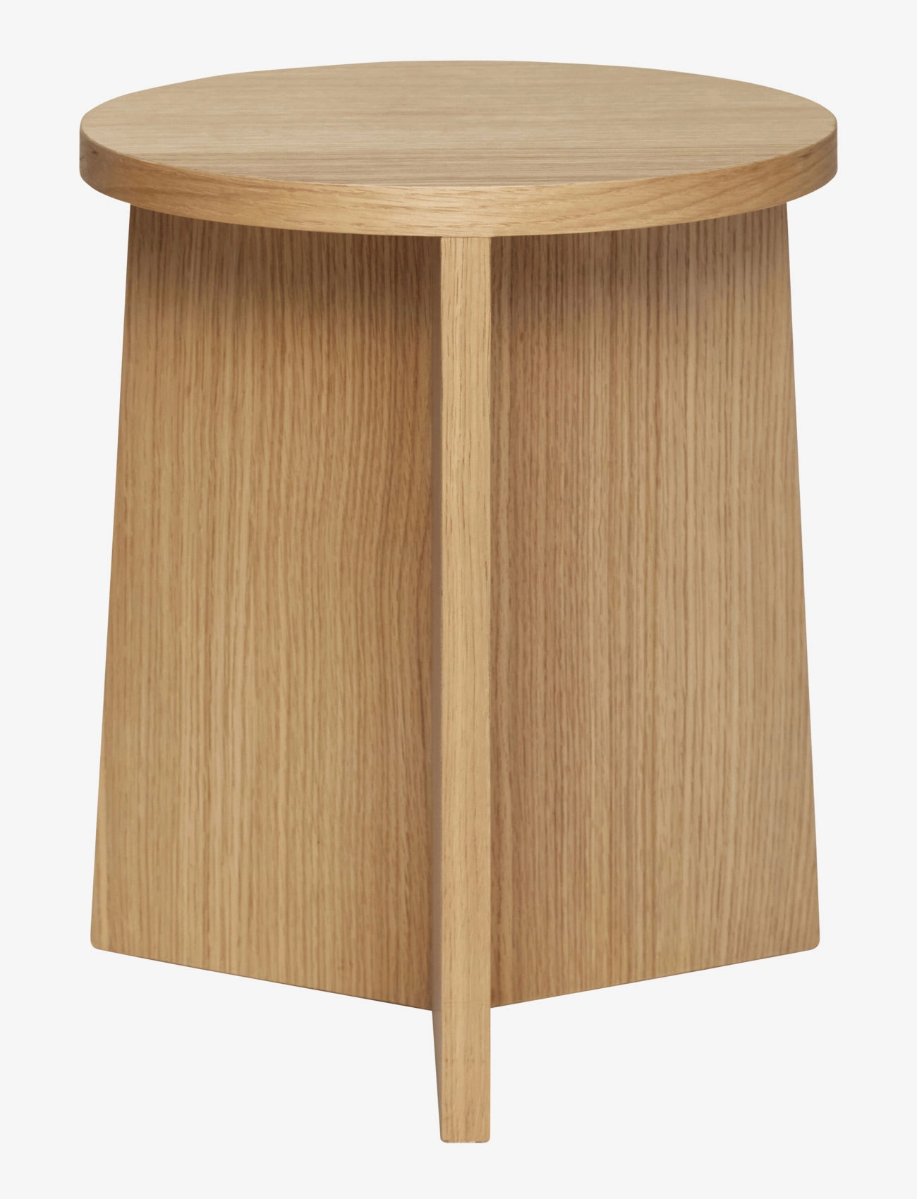 Hübsch Split Stool Natural, Taburet og bænk, Beige, Str: ONE SIZE