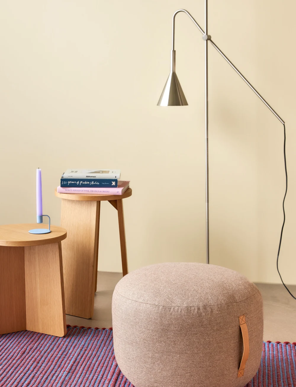 Hübsch - Split Stool Natural - osta hinna alusel - natural - 3