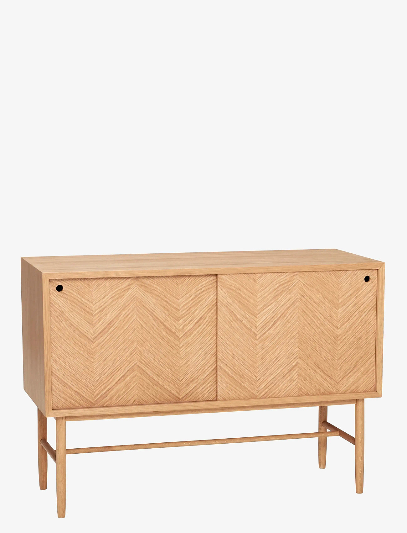 Hübsch - Herringbone Dresser Sliding Doors Natural - cabinets - natural - 0