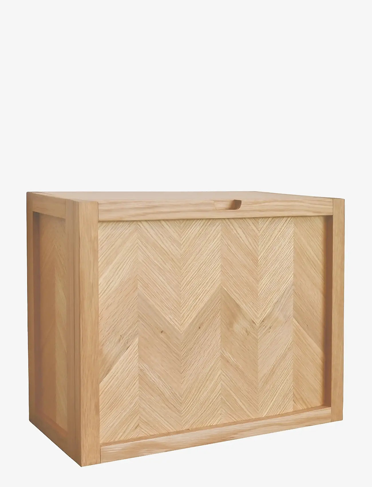 Hübsch - Herringbone Shoe Cabinet - schuhregale und tabletts - natural - 1
