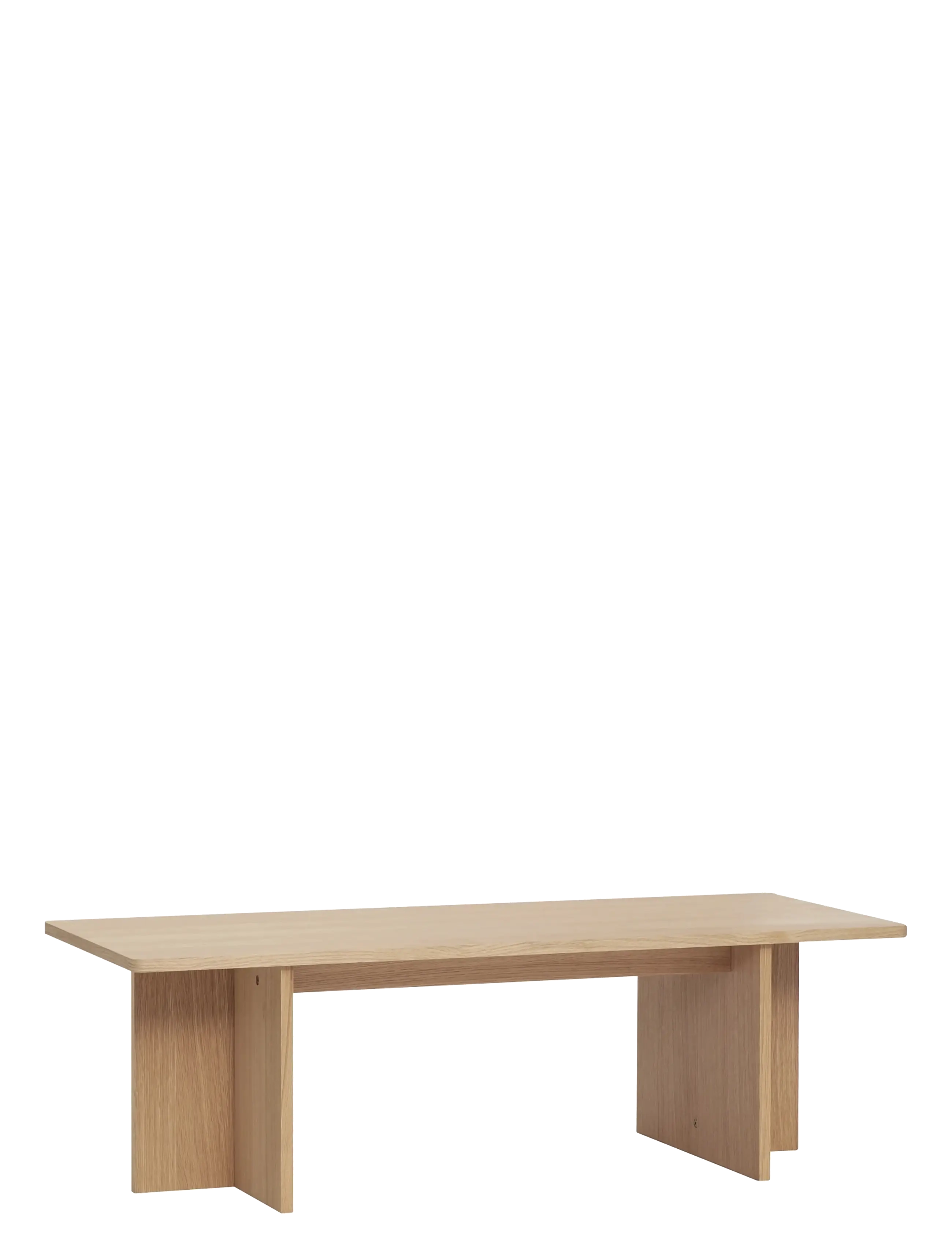 Hübsch Split Coffee Table Natural, Sofabord, Str: ONE SIZE