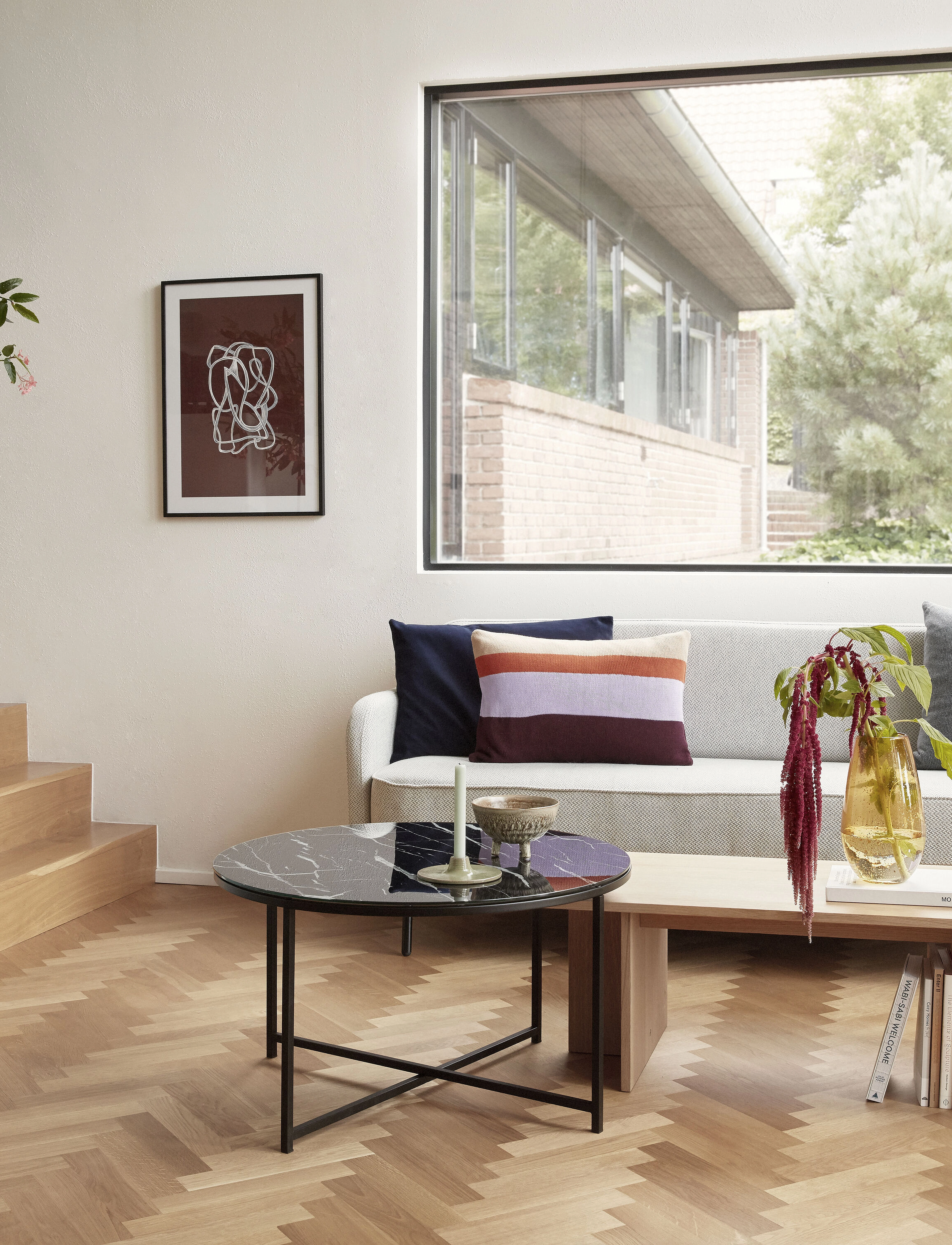 Hübsch - Split Coffee Table Natural - natural - 2