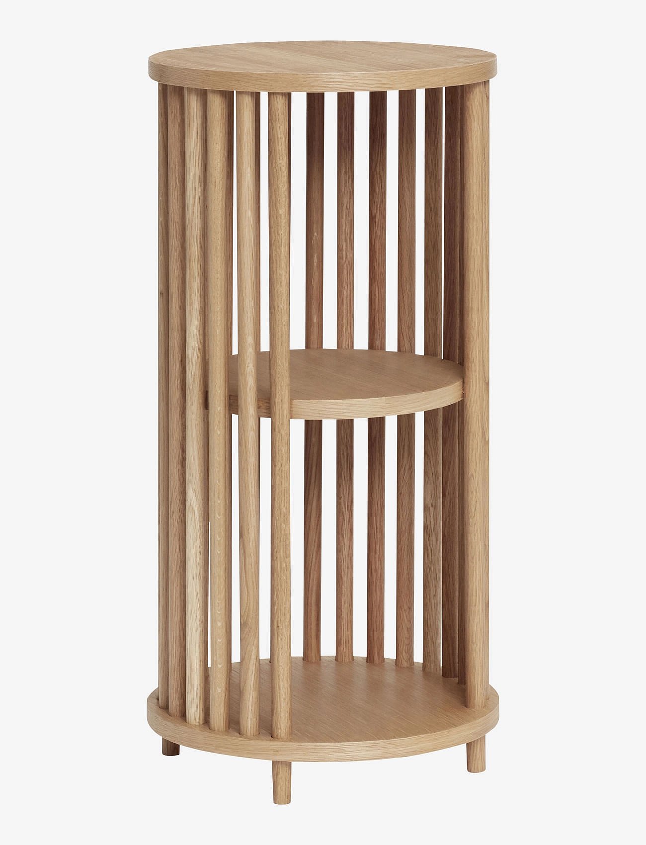 Hübsch | Folk Shelf Unit Natural | Ø 35 cm