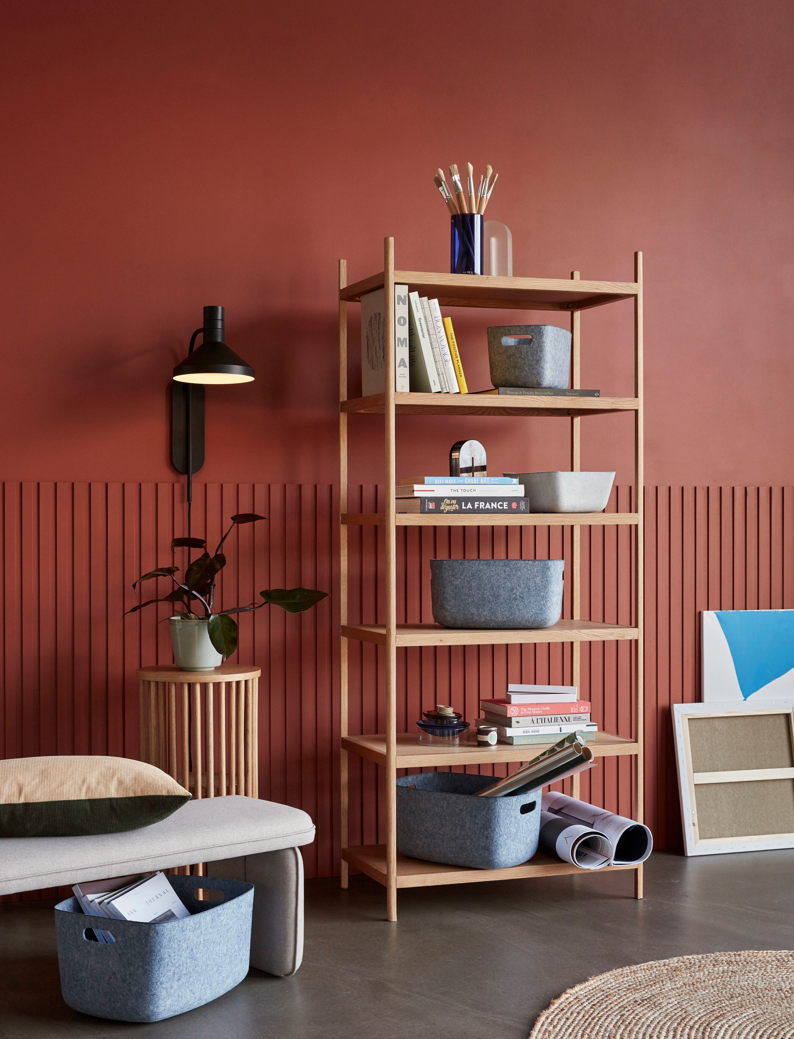 Hübsch - Folk Shelf Unit Natural - trends - natural - 3