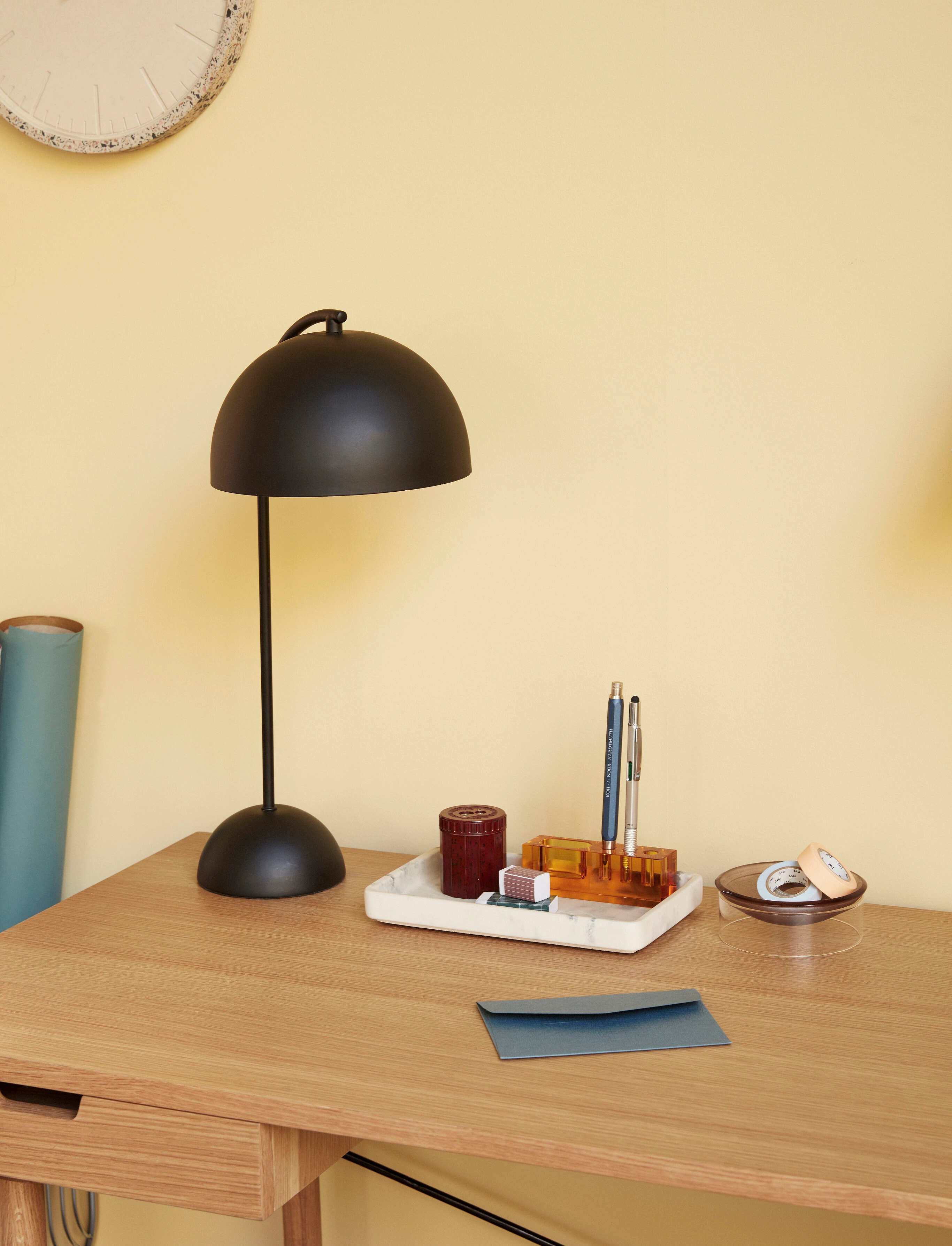 Hübsch - Studio Desk Natural - skrivbord - natural - 3