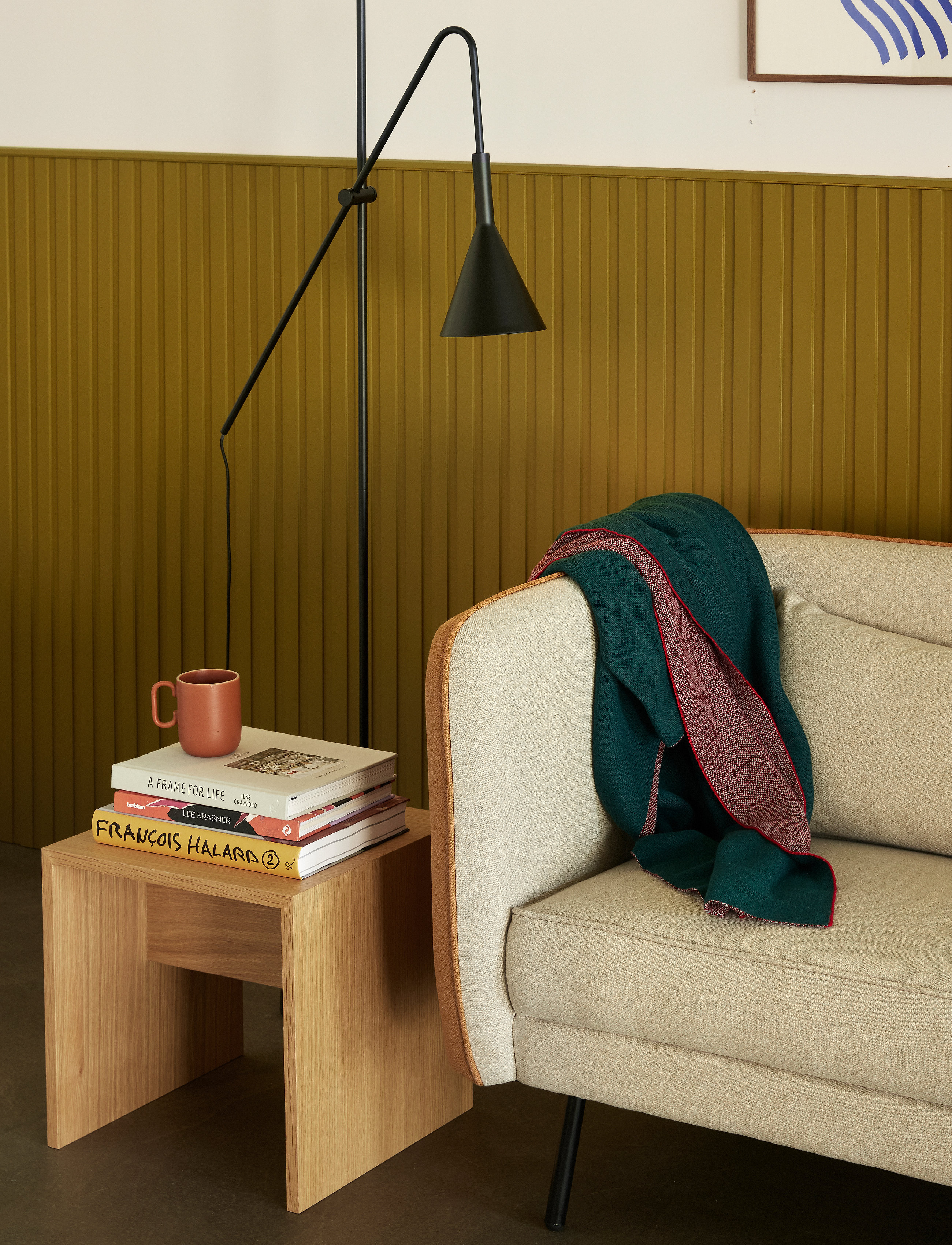 Hübsch - Less Side Table - nightstands - nature - 4