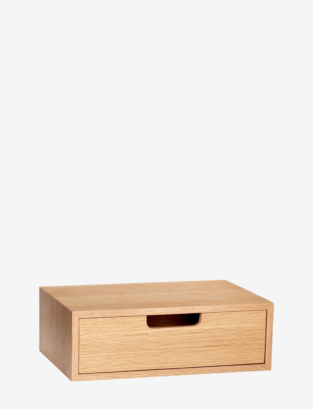 Hübsch - Hide Storage Box Natural - köp efter pris - natural - 0