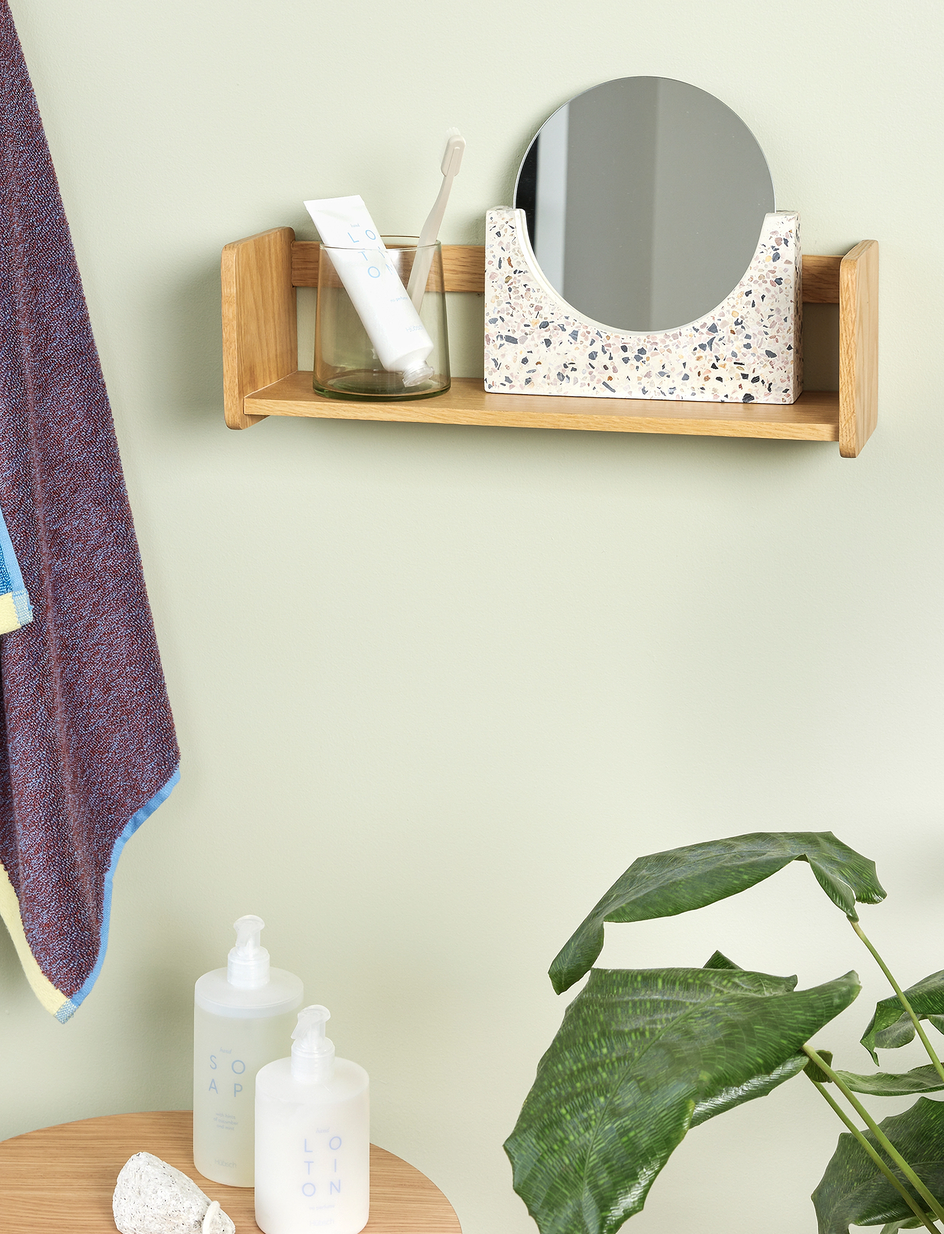 Hübsch - Nomad Shelf - storage & shelves - nature - 2
