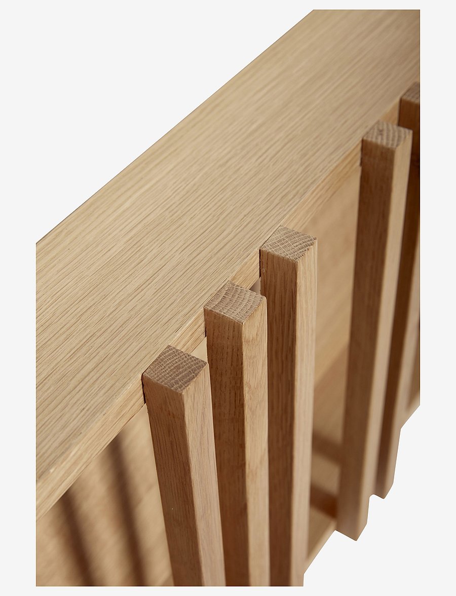 Hübsch - Column Magazine Holder - berging en schappen - nature - 3