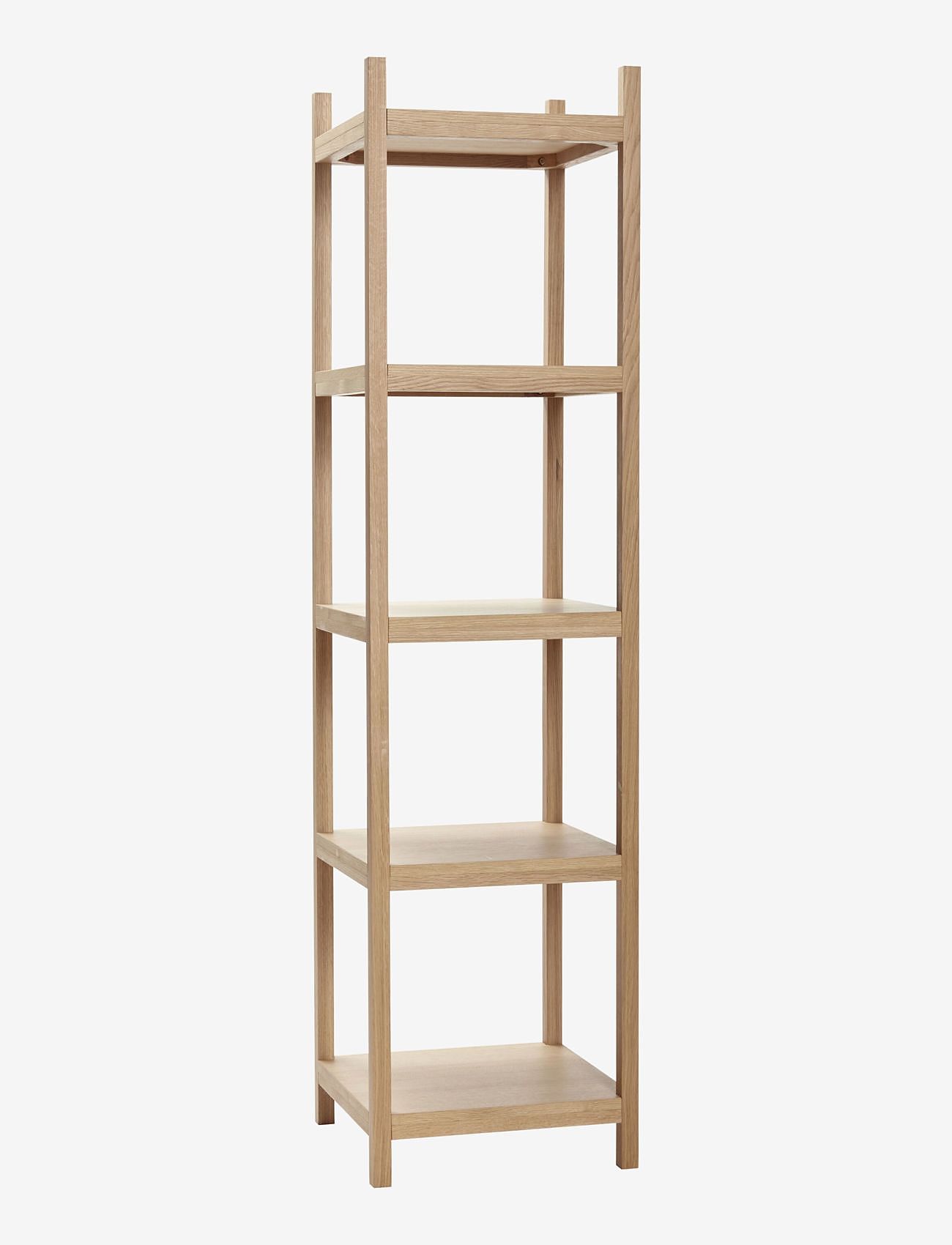 Hübsch - Mason Shelf Unit Single Natural - hyllor - natural - 0